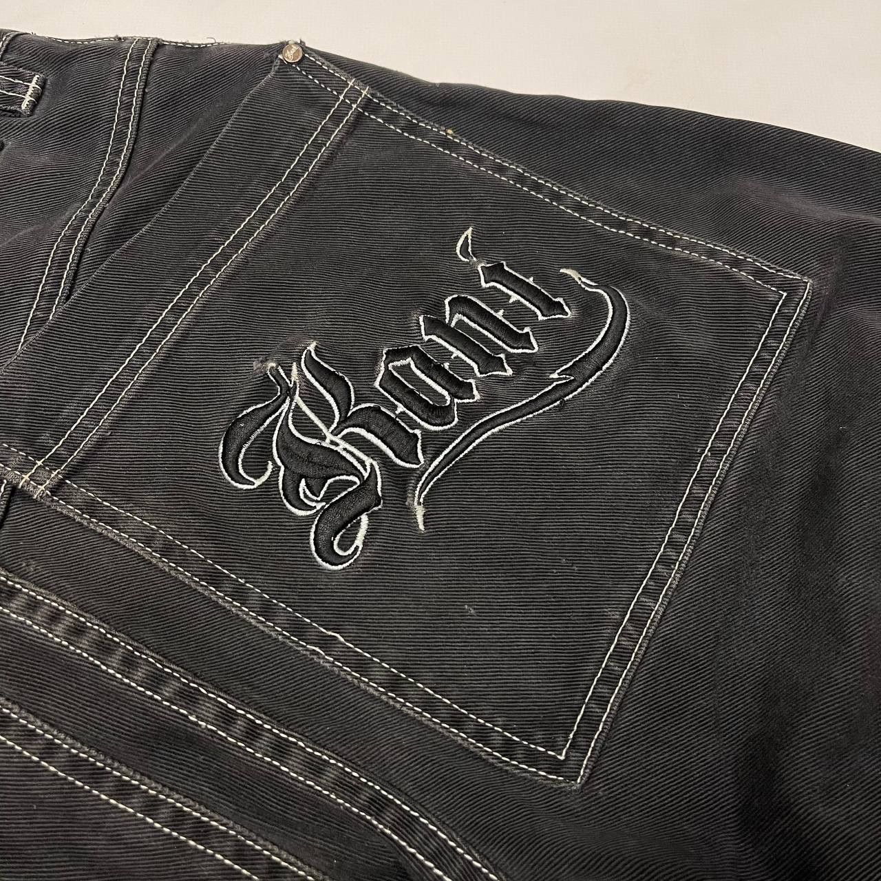 Karl Kani Karl Kani Vintage Tupac Style Denim Pants Y2k 2000s RARE Size US 30 / EU 46 - 14 Thumbnail