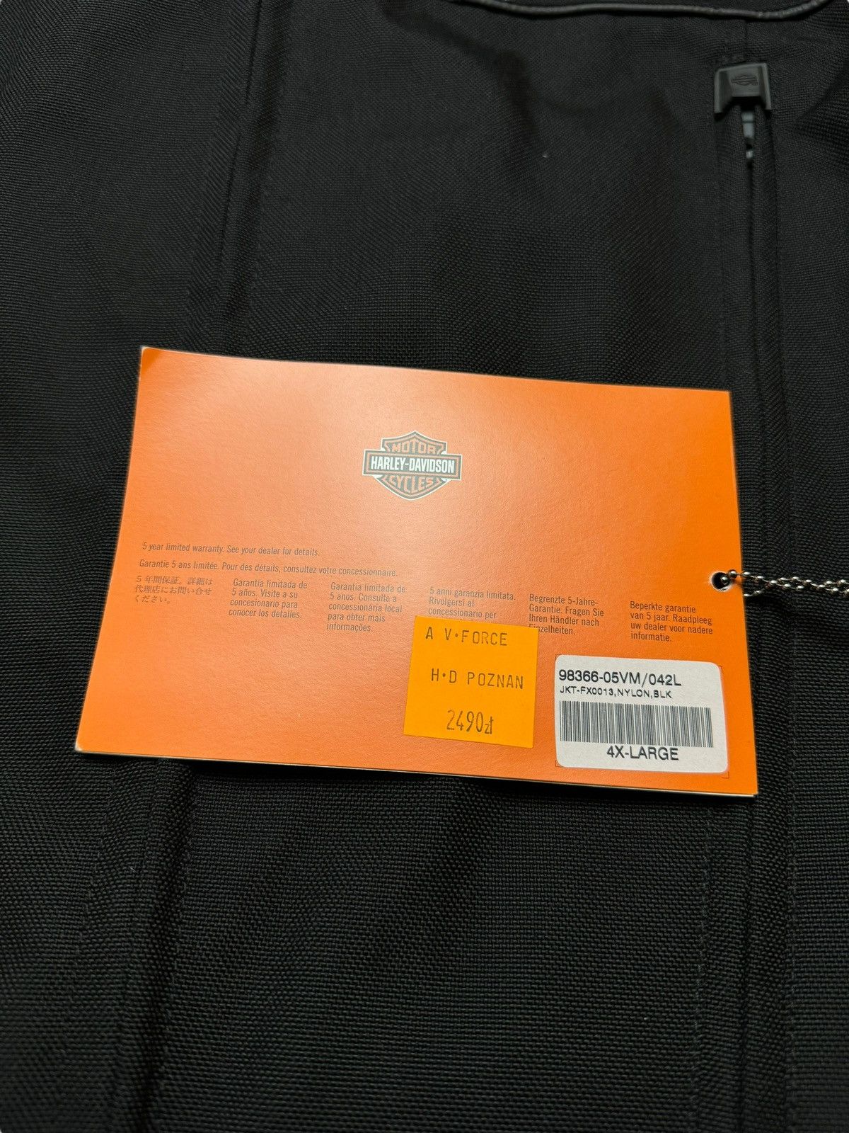 Harley Davidson Brand New Harley Davidson FXRG motocycle armor Size 4XL Size US XXL / EU 58 / 5 - 7 Thumbnail