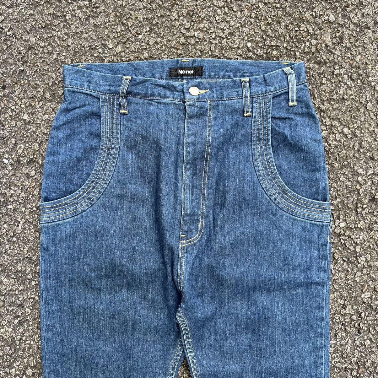 Issey Miyake Ne-Net Bagger Jeans Issey Miyake Pants Size US 29 - 4 Thumbnail