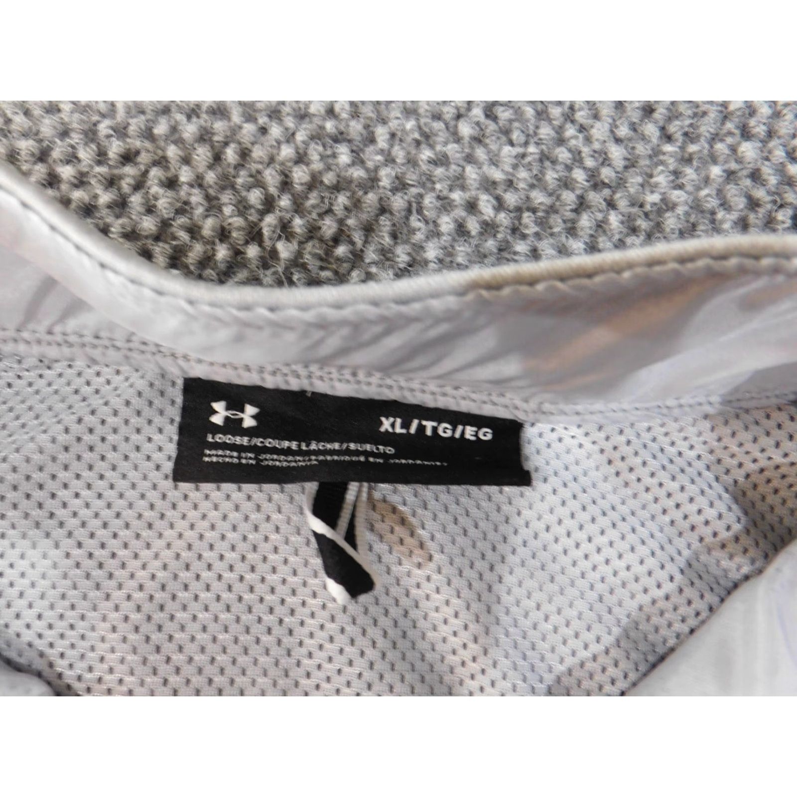 Under Armour Under Armour Sweatshirt Mens XL gray 1/4 Zip Classic Logo Pullover Regular Size US XL / EU 56 / 4 - 6 Thumbnail