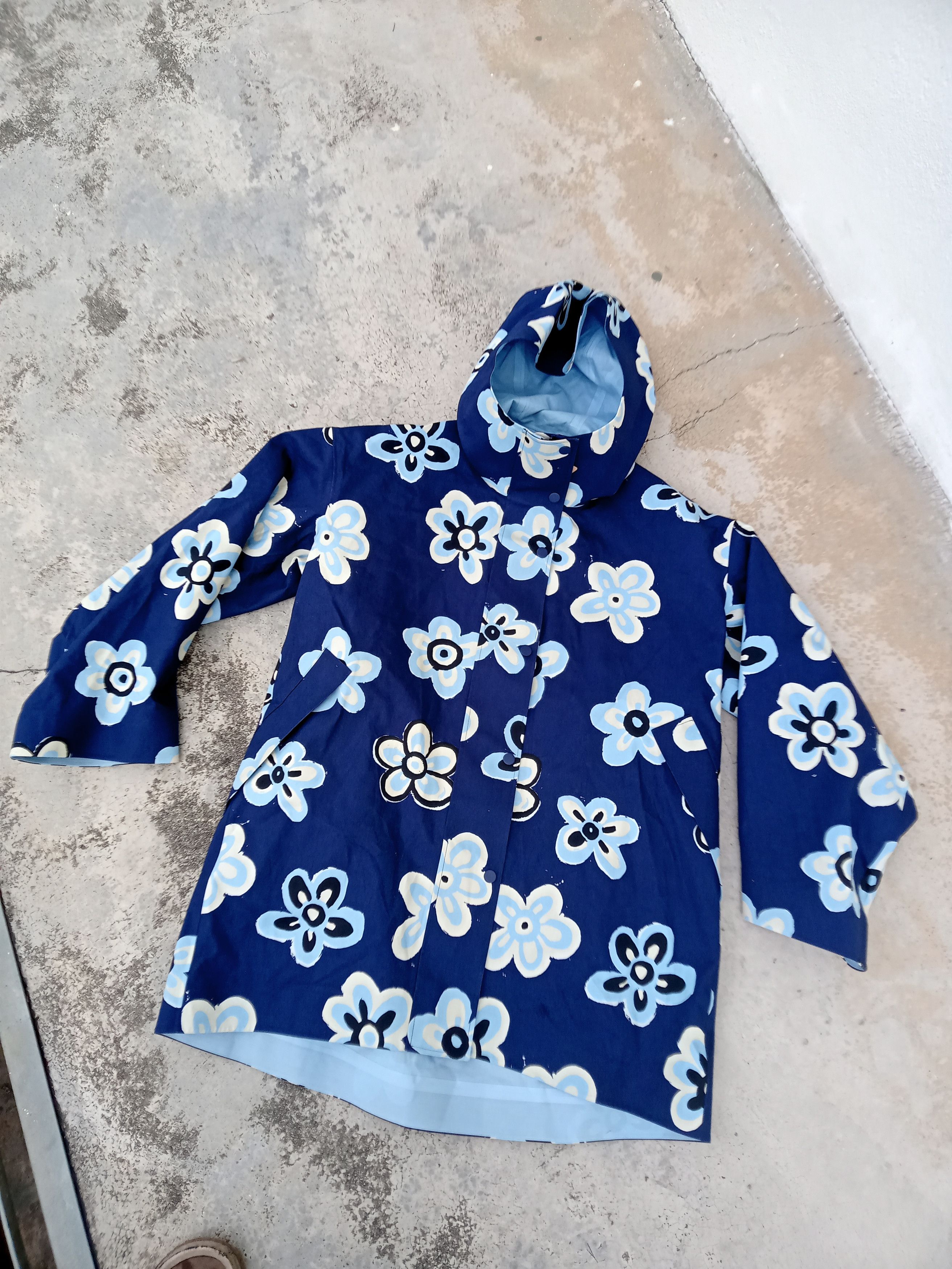 Marni Marni Flower Blocktech Rain Unisex Jacket Size US S / EU 44-46 / 1 - 5 Thumbnail