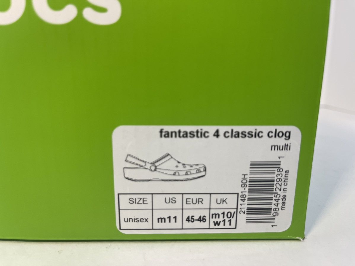 Crocs Marvel Fantastic Four Crocs Size 11 Mens NEXT DAY SHIPPING Size US 11 / EU 44 - 8 Thumbnail