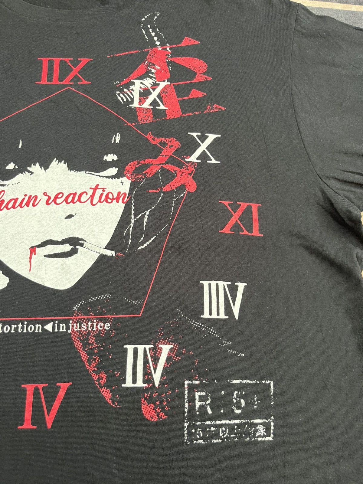 Hysteric Glamour 💥Japanese PUNK Sex Pot Revenge Seditionaries Style Size US XXL / EU 58 / 5 - 7 Thumbnail