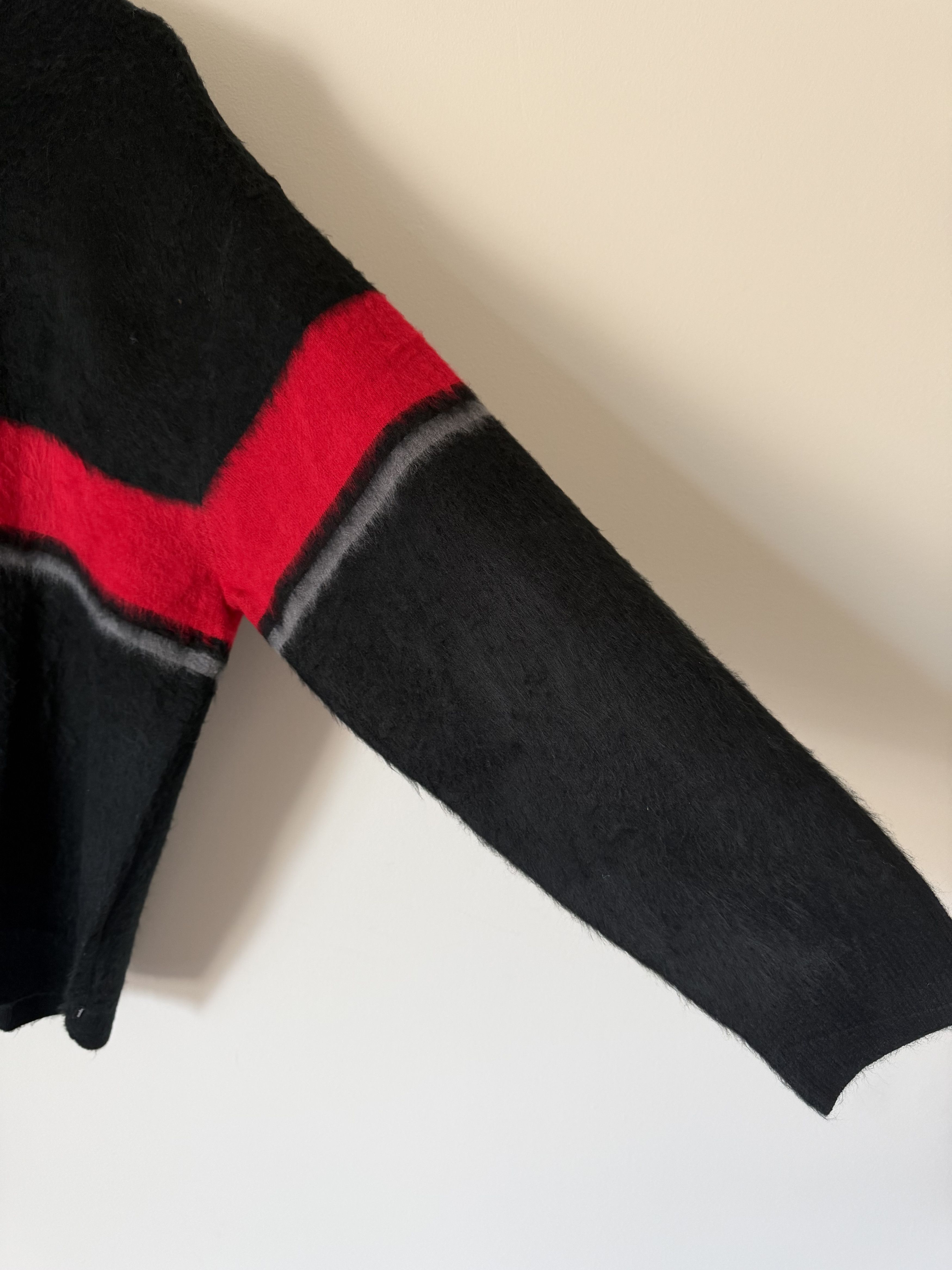 Supreme Supreme Brushed Stripe Sweater in Black Size US XL / EU 56 / 4 - 4 Thumbnail