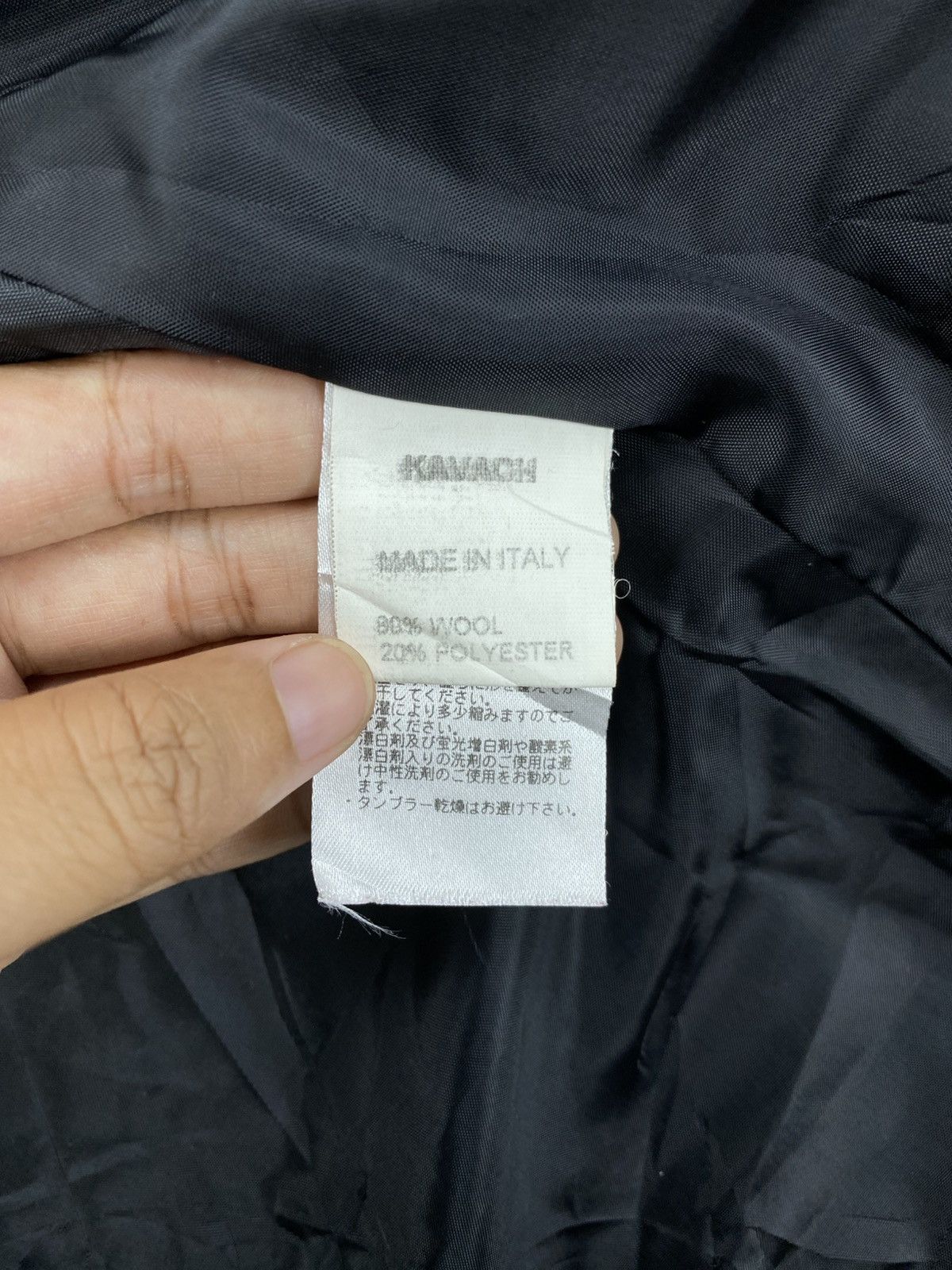 Issey Miyake Kavach Inspired Issey Miyake Style Asymmetrical Wool Jacket Size US M / EU 48-50 / 2 - 8 Thumbnail