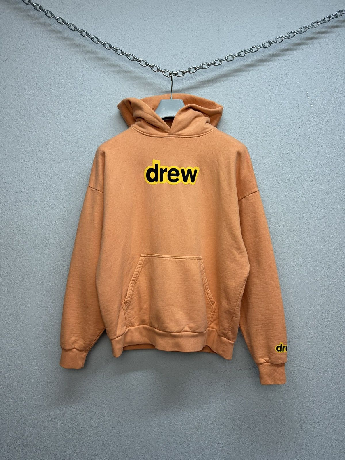 Vintage Vintage Drew House Boxy Hoodie Peach Justin Bieber Logo Size US S / EU 44-46 / 1 - 1 Thumbnail