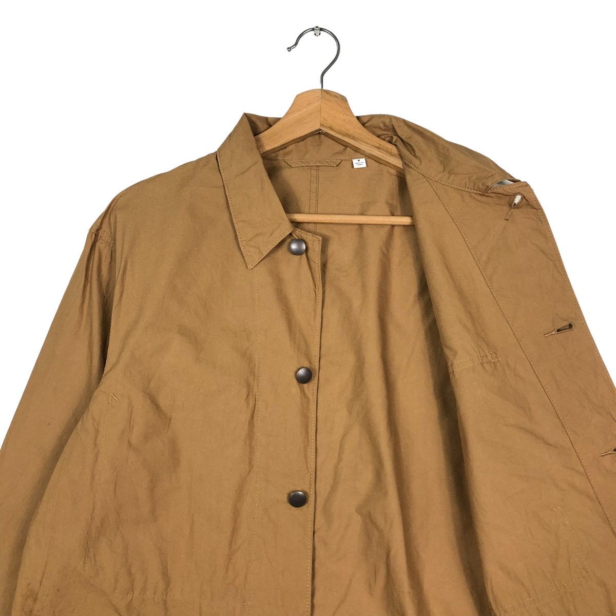Japanese Brand 🔥VINTAGE DUCK CANVAS CHORE JACKET UNIQLO JAPAN ISSEY MIYAKE Size US L / EU 52-54 / 3 - 12 Thumbnail