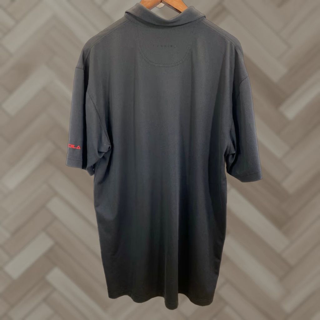 Vintage Dunning Polo Shirt Men’s Black Solid Short Sleeve XL Golf Casual Business '])) Size US XL / EU 56 / 4 - 1 Thumbnail