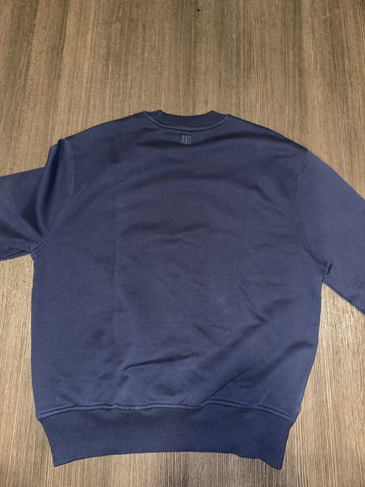 AMI AMI Alexandre Mattiussi Navy Crewneck Sweatshirt Size US XS / EU 42 / 0 - 5 Thumbnail