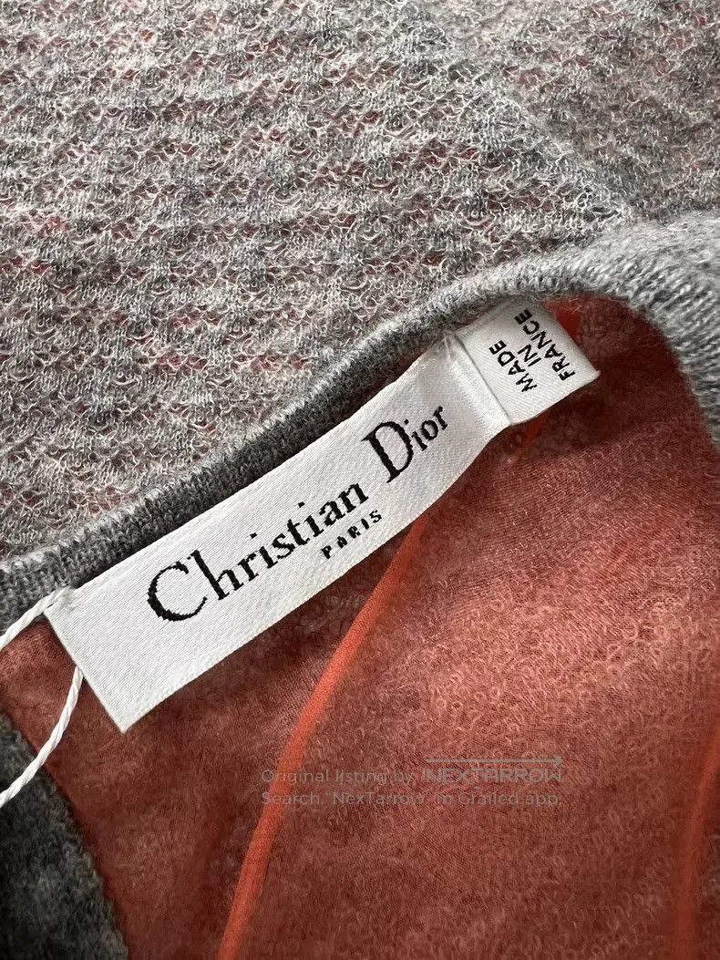 Dior Dior Wool Silk Sleeveless Vest Top. Size US S / EU 44-46 / 1 - 4 Thumbnail