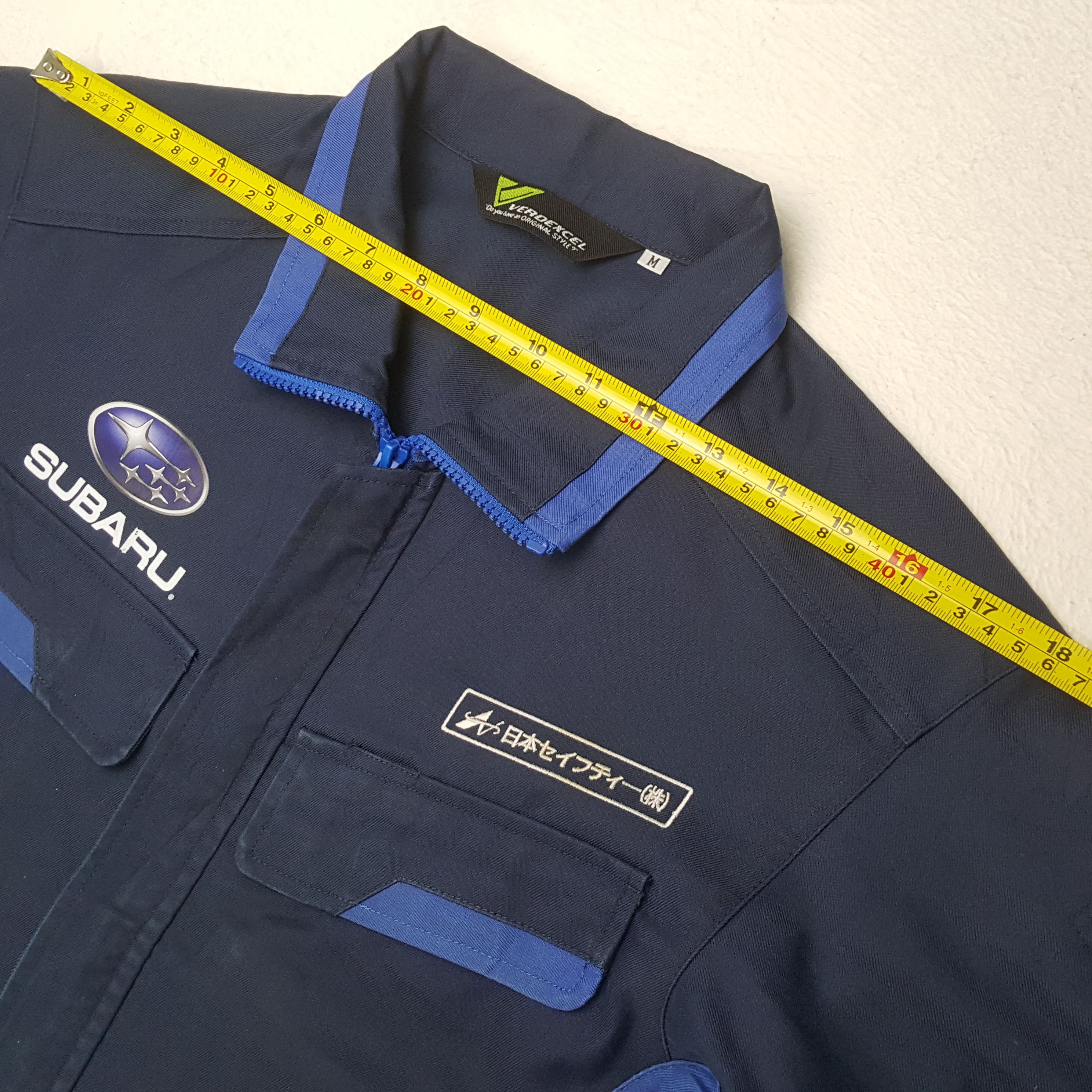 Vintage Subaru Japanese Motorsports Custom Art Jacket RR17 Size US M / EU 48-50 / 2 - 5 Thumbnail