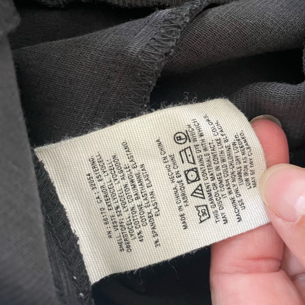 Anthropologie Anthropologie Washed Black Charcoal Button Ankle Utility Pan Size 31" - 6 Thumbnail
