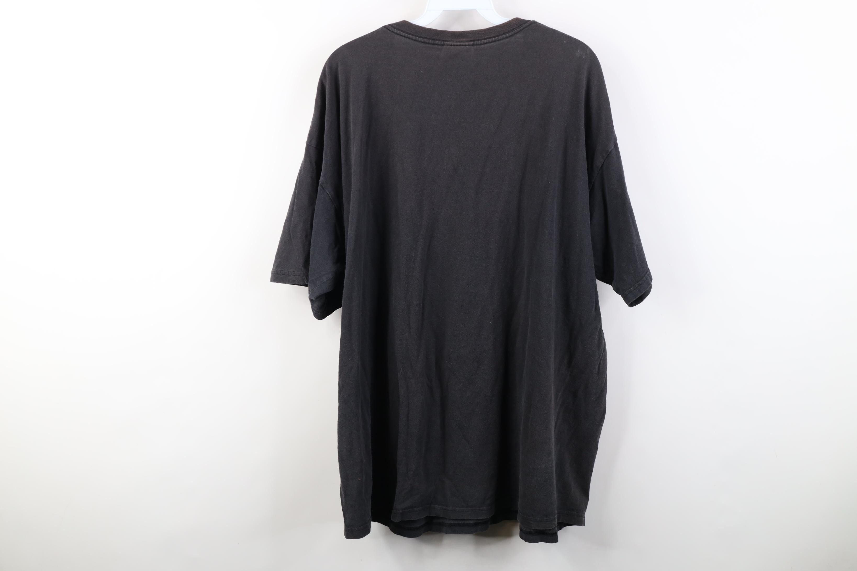 Nike Vintage Y2K Nike Sun Travis Scott Mini Swoosh T-Shirt Black Size US XL / EU 56 / 4 - 12 Thumbnail