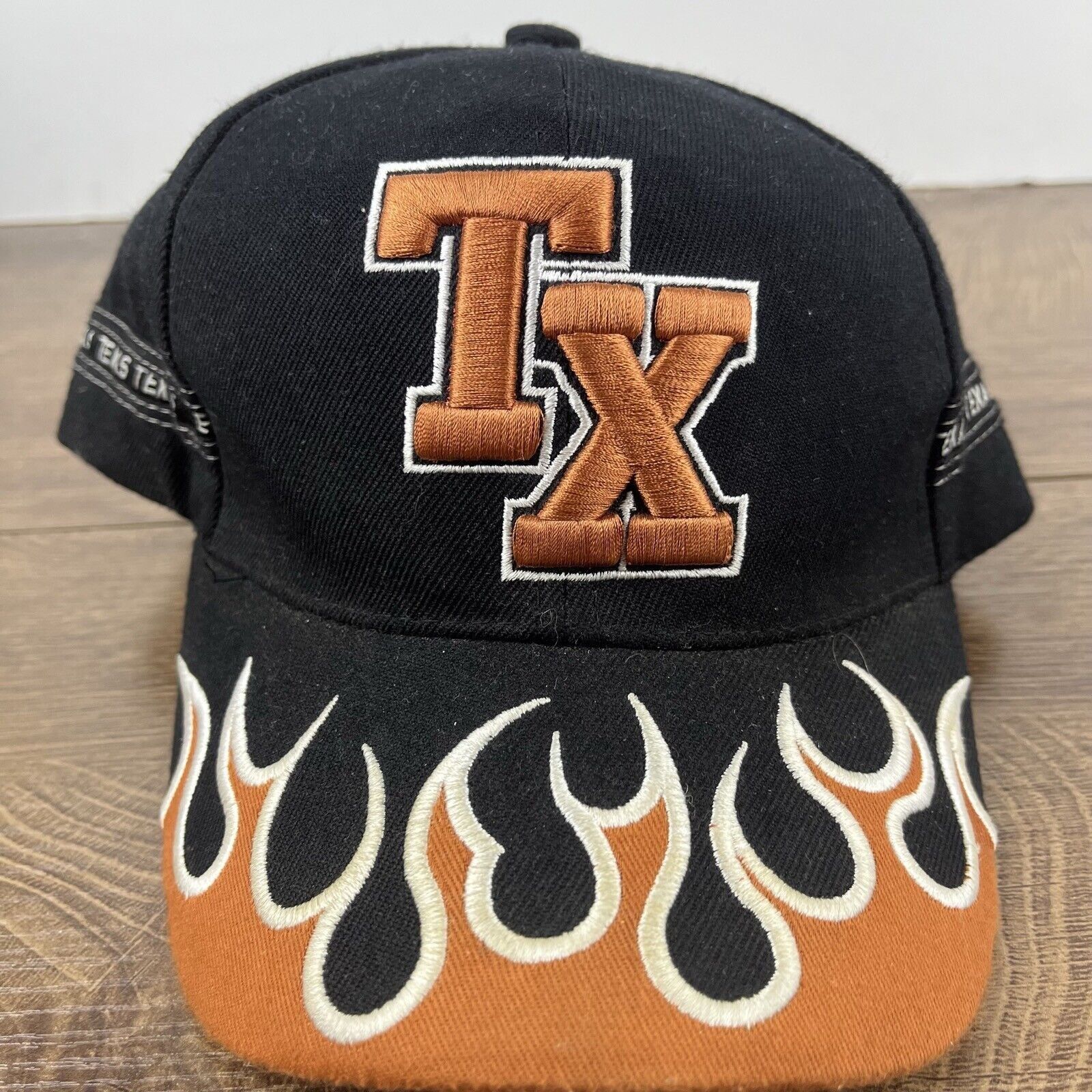 Other Texas Hat Black Orange Texas Hat Black Adjustable Hat Black Size ONE SIZE - 8 Thumbnail