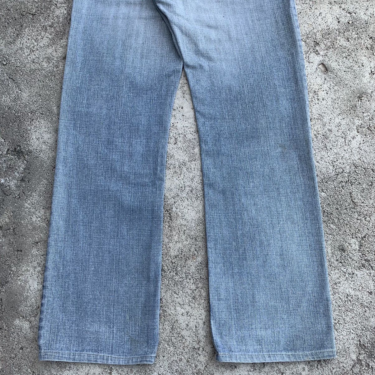 Japanese Brand Vintage 90s Era Japan Edwin Blue Washed Distressed Jeans W34 Size US 34 / EU 50 - 11 Thumbnail