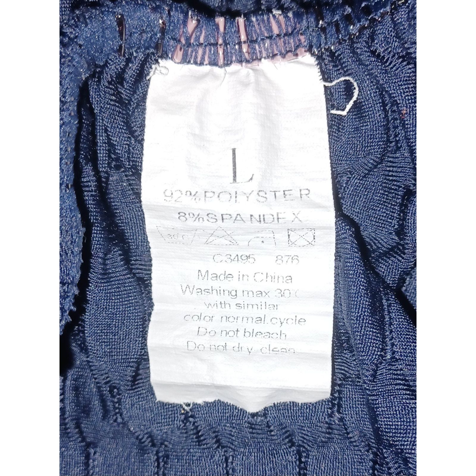Other Women's Dark Blue Workout Leggings Size Large Size 32" / US 10 / IT 46 - 3 Thumbnail