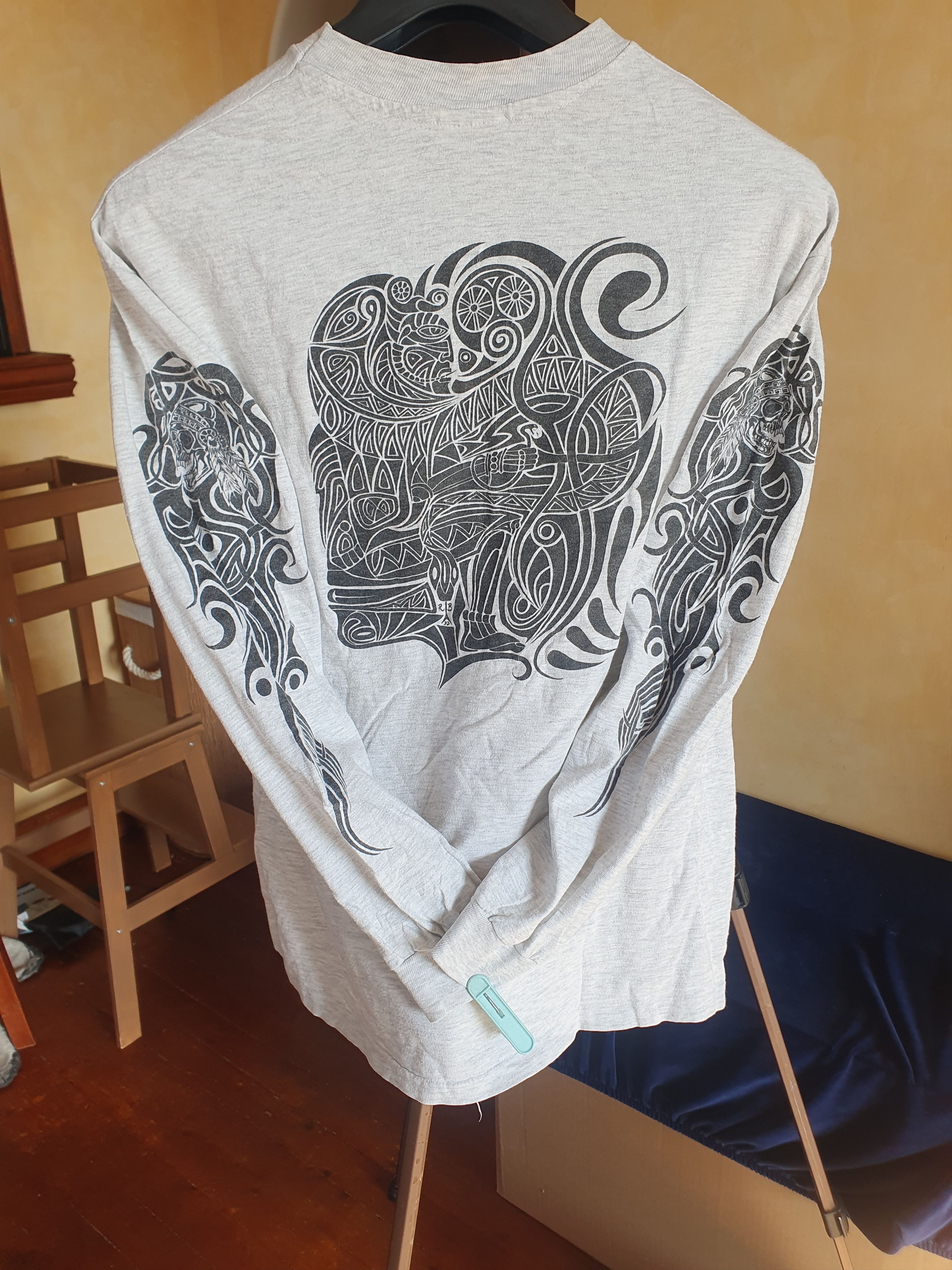 Hanes × Vintage Arapaho Tribe Native American Graphic Vtg T-shirt sz L Size US L / EU 52-54 / 3 - 9 Thumbnail