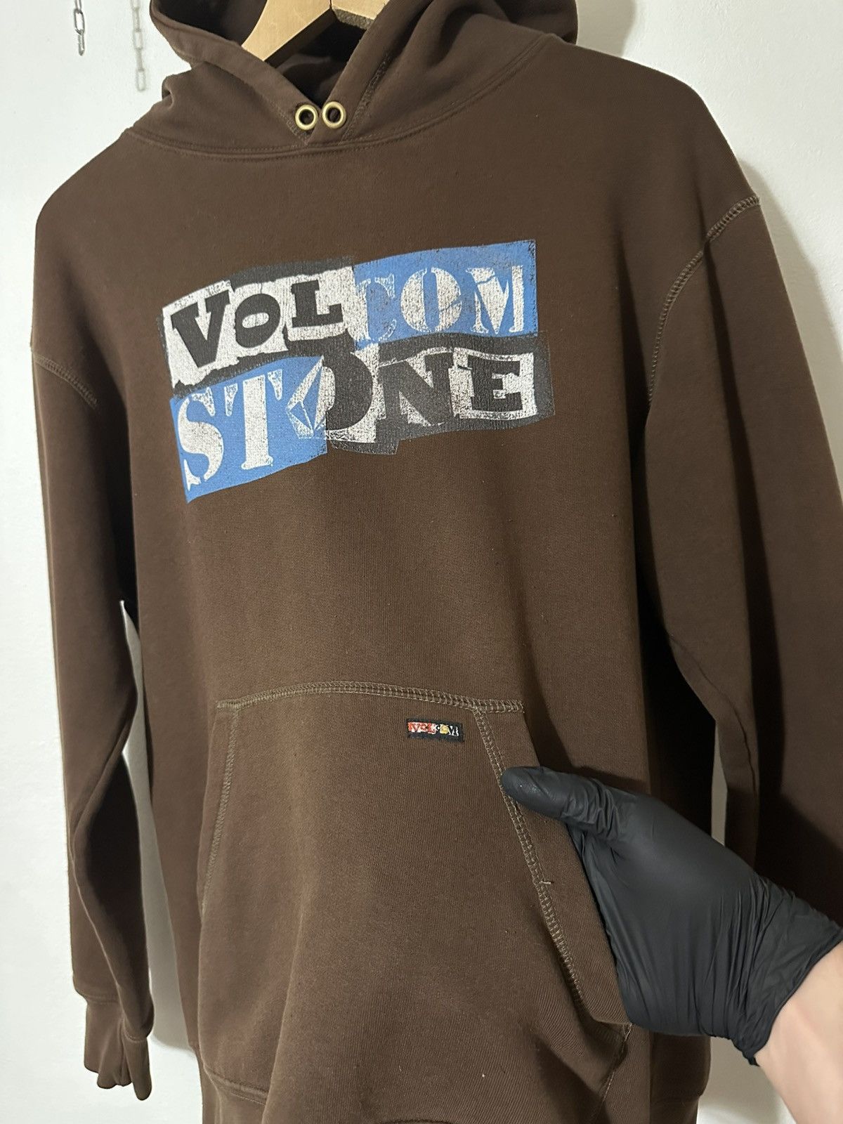 Volcom VTG💫 WOLCOM Thrashed Hoodi Size US M / EU 48-50 / 2 - 6 Thumbnail