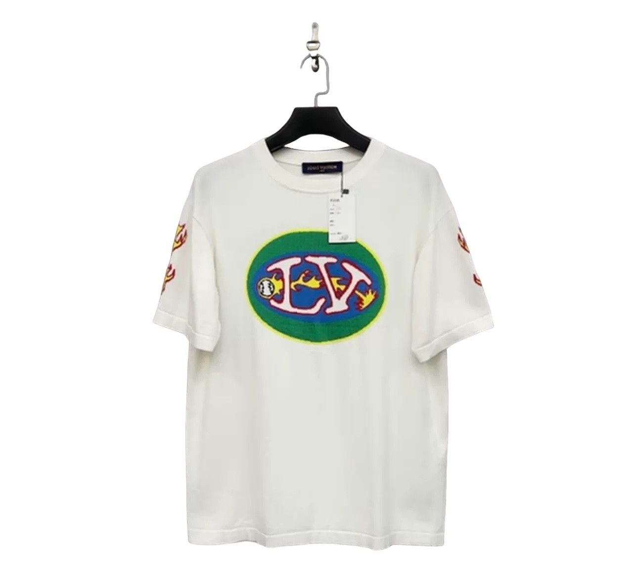 Louis Vuitton Louis Vuitton Flame Jacquard Knit T-Shirt L Size US L / EU 52-54 / 3 - 1 Thumbnail