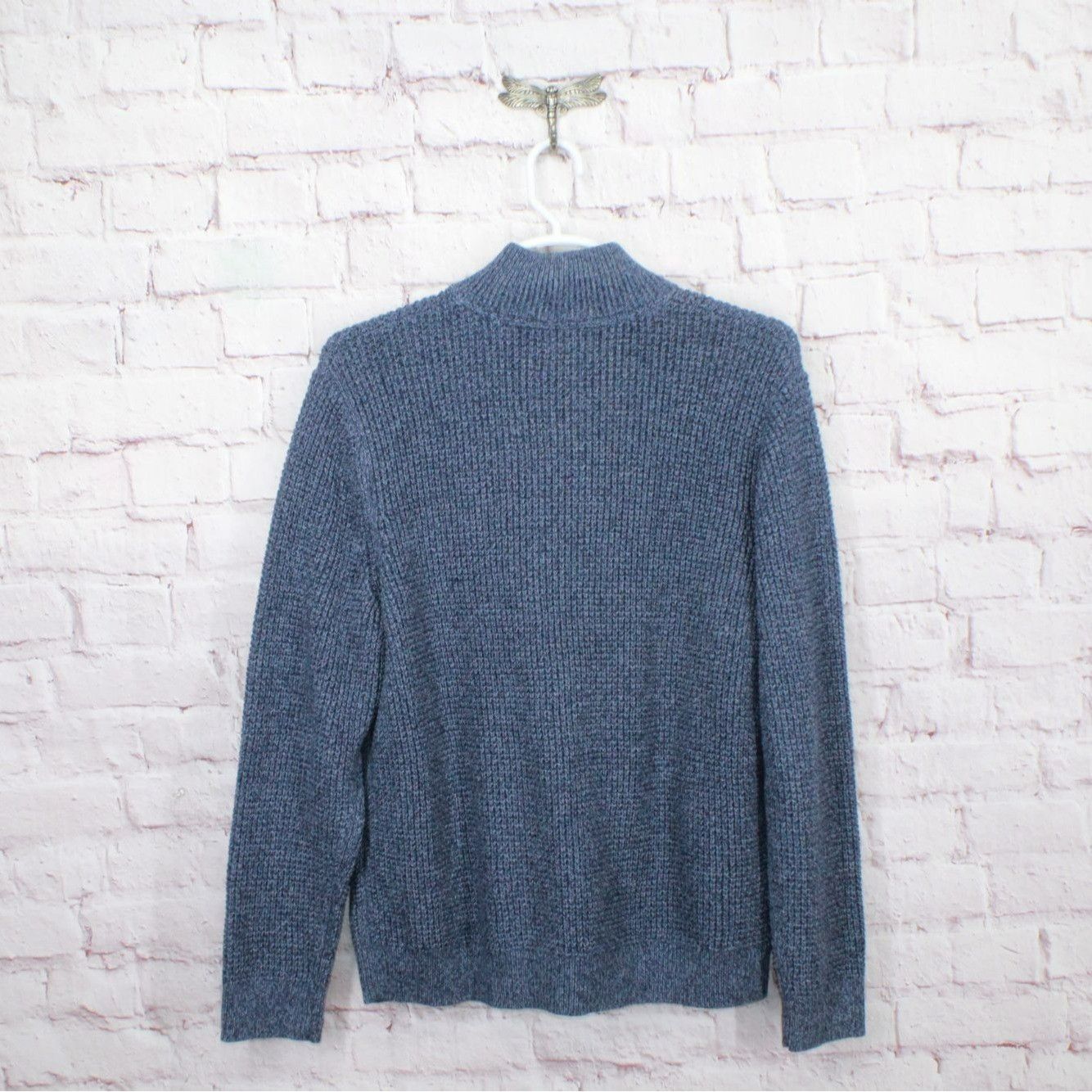 L.L. Bean × Vintage LL Bean Men's Organic Waffle Sweater Full Zip Vintage Size US XL / EU 56 / 4 - 6 Thumbnail