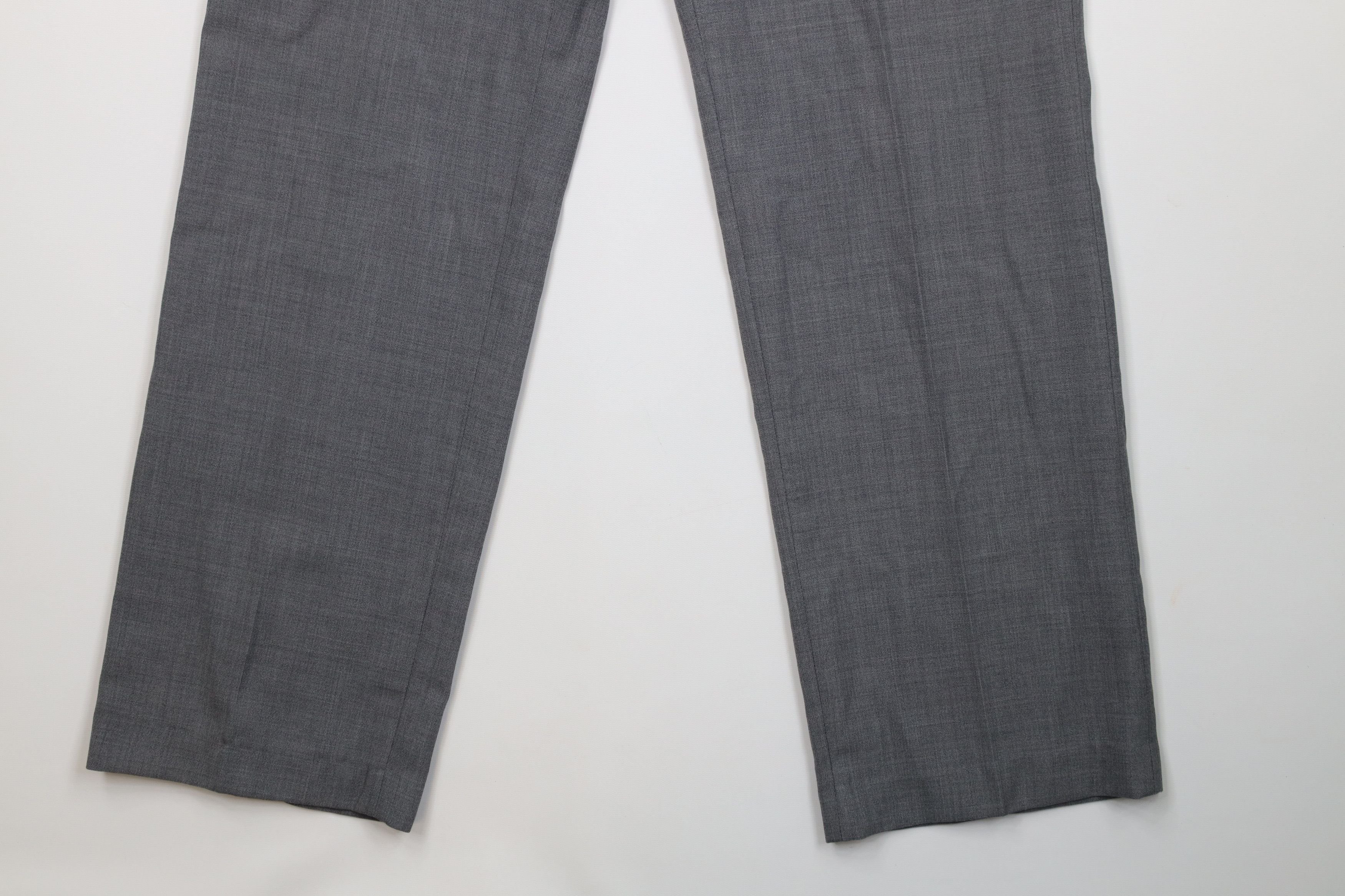 Vintage Vintage 70s Streetwear Knit Chambray Wide Leg Pants USA Size US 32 / EU 48 - 4 Thumbnail