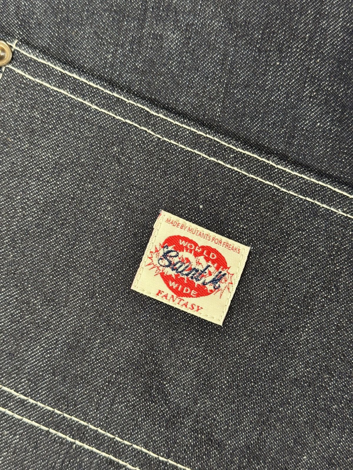 Saint Michael DENIM CARPENTER SHORTS Size US 34 / EU 50 - 6 Thumbnail