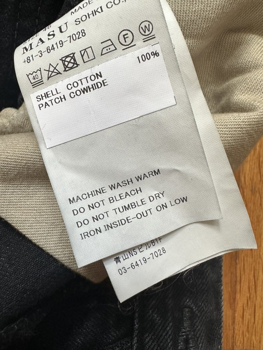 Japanese Brand MASU Masu Boys Baggy Jeans Size US 30 / EU 46 - 9 Thumbnail