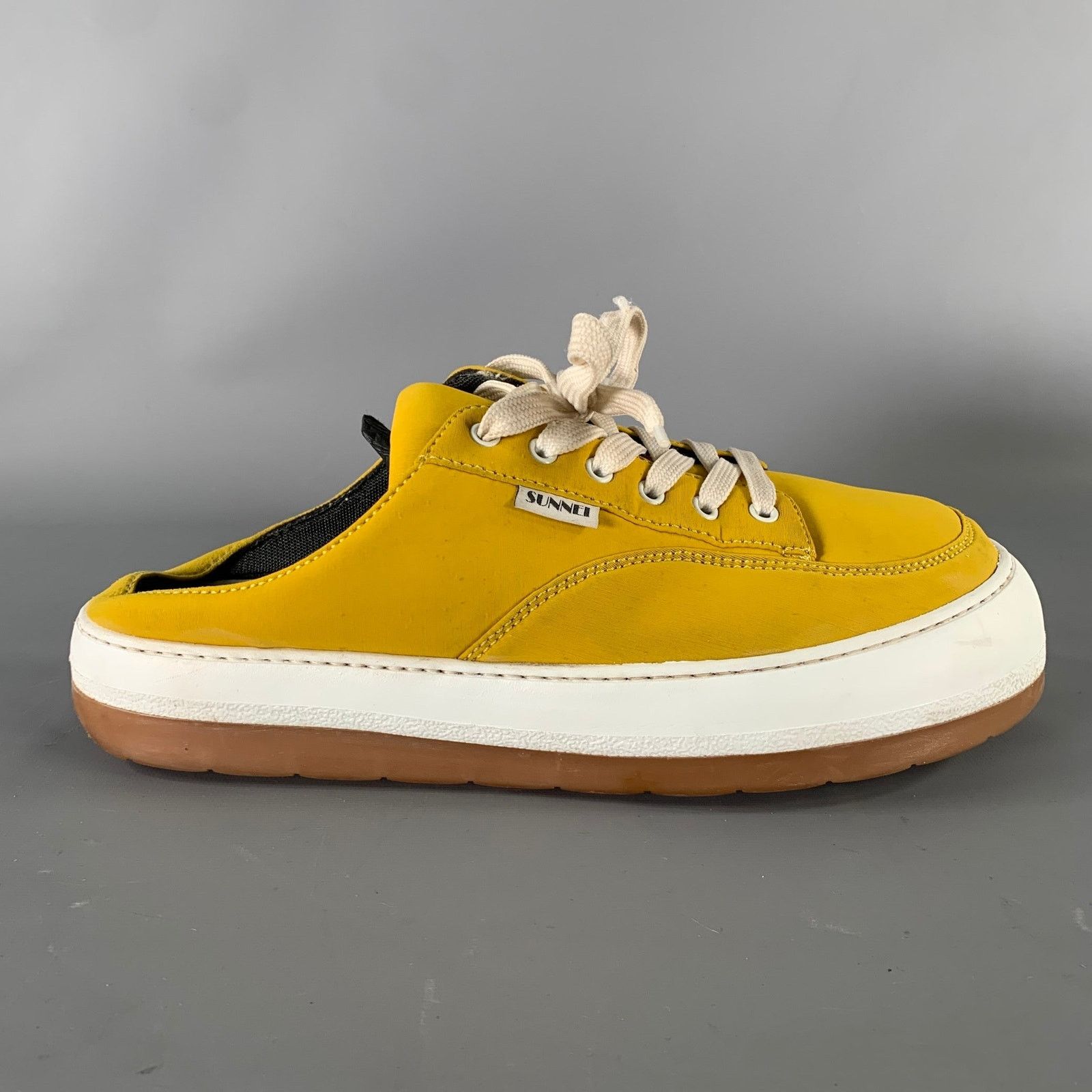 Sunnei SUNNEI Size 11 Yellow White Slip On Sneakers Size US 11 / EU 44 - 3 Thumbnail