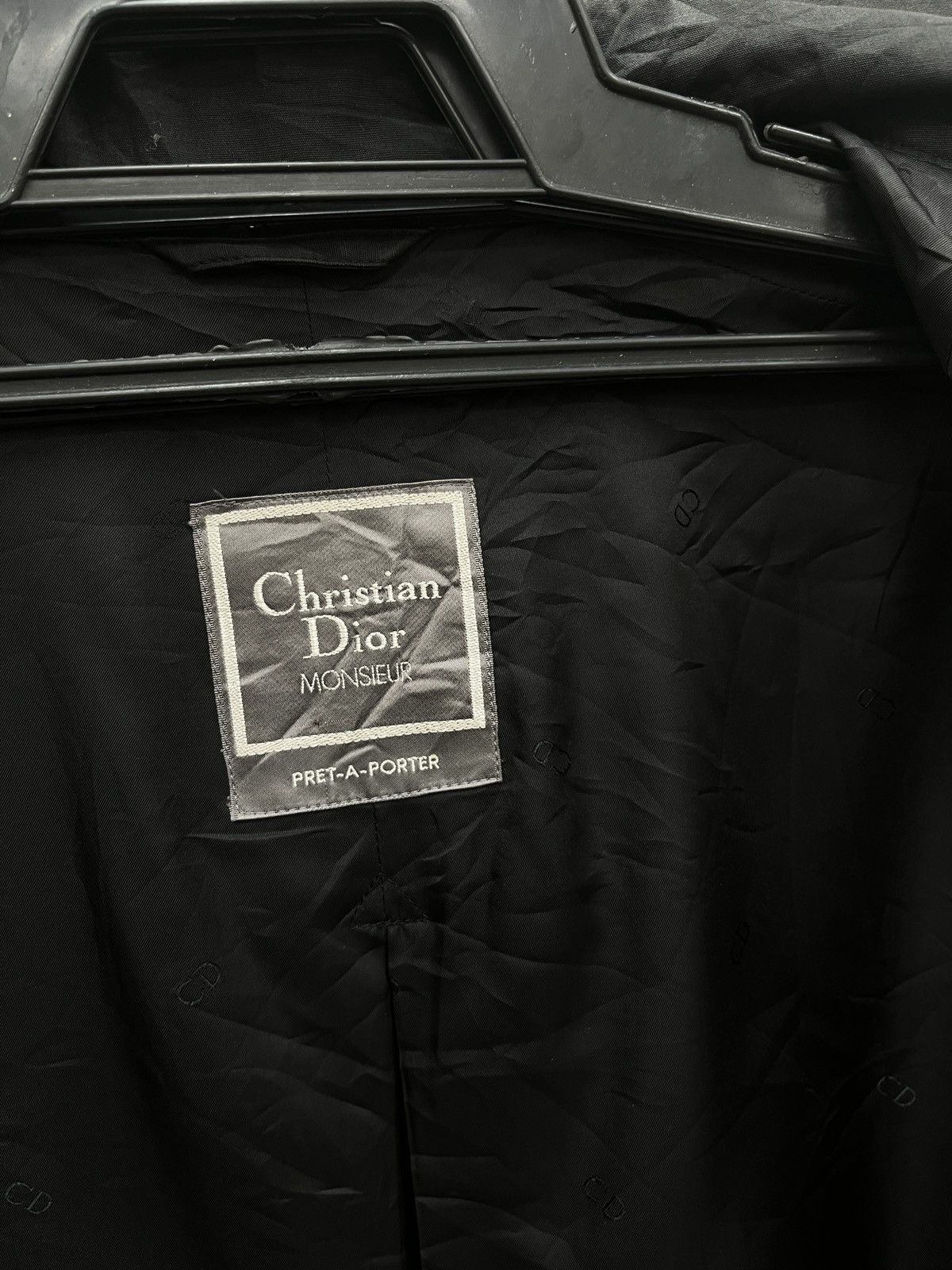 Christian Dior Monsieur 🔥🔥🔥STEALS VINTAGE CHRISTIAN DIOR MONSIEUR TRENCH COAT Size M / US 6-8 / IT 42-44 - 11 Thumbnail