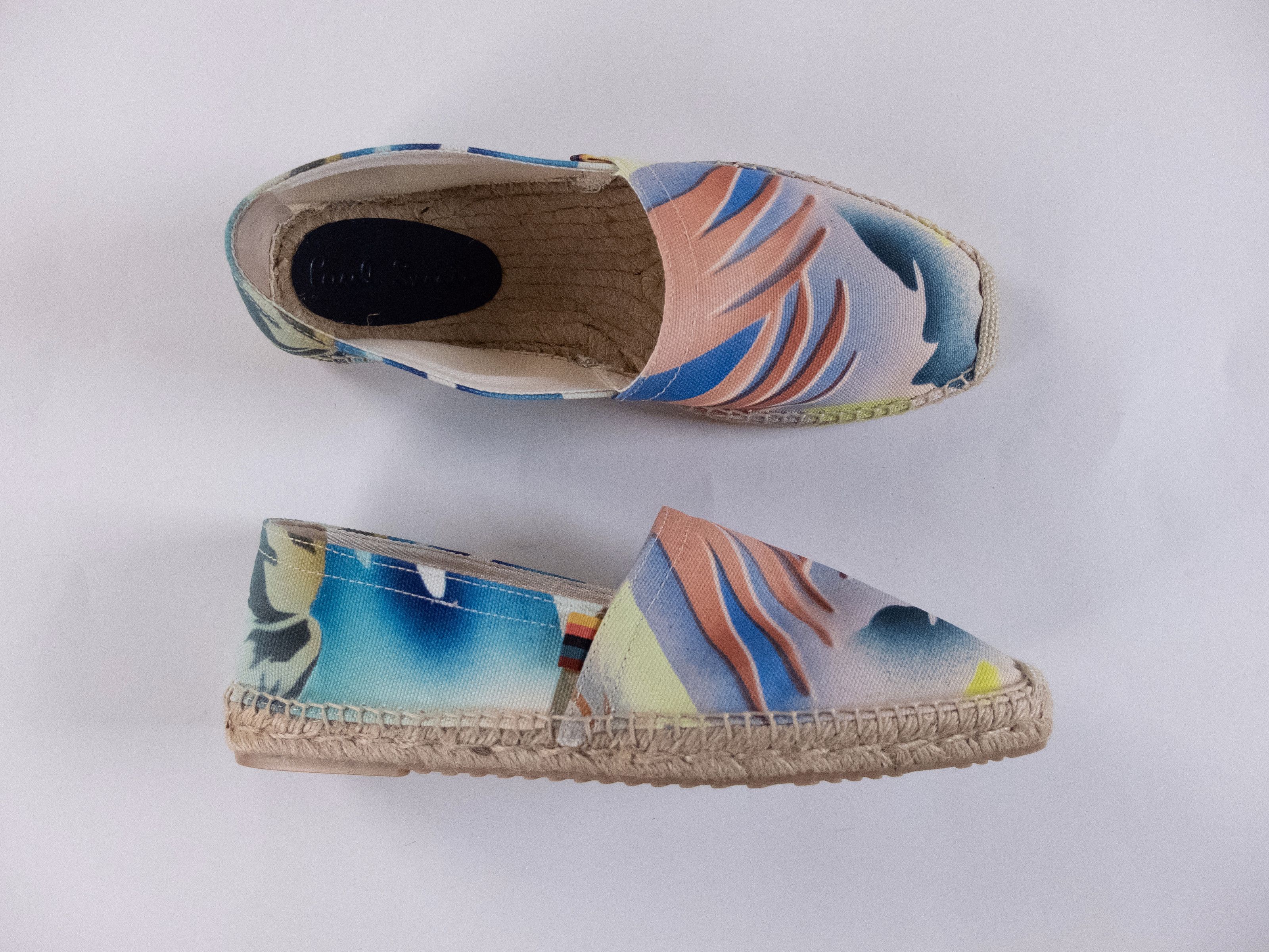 Paul Smith PAUL SMITH Clemons floral print canvas espadrilles 10 43 Size US 10 / EU 43 - 3 Thumbnail