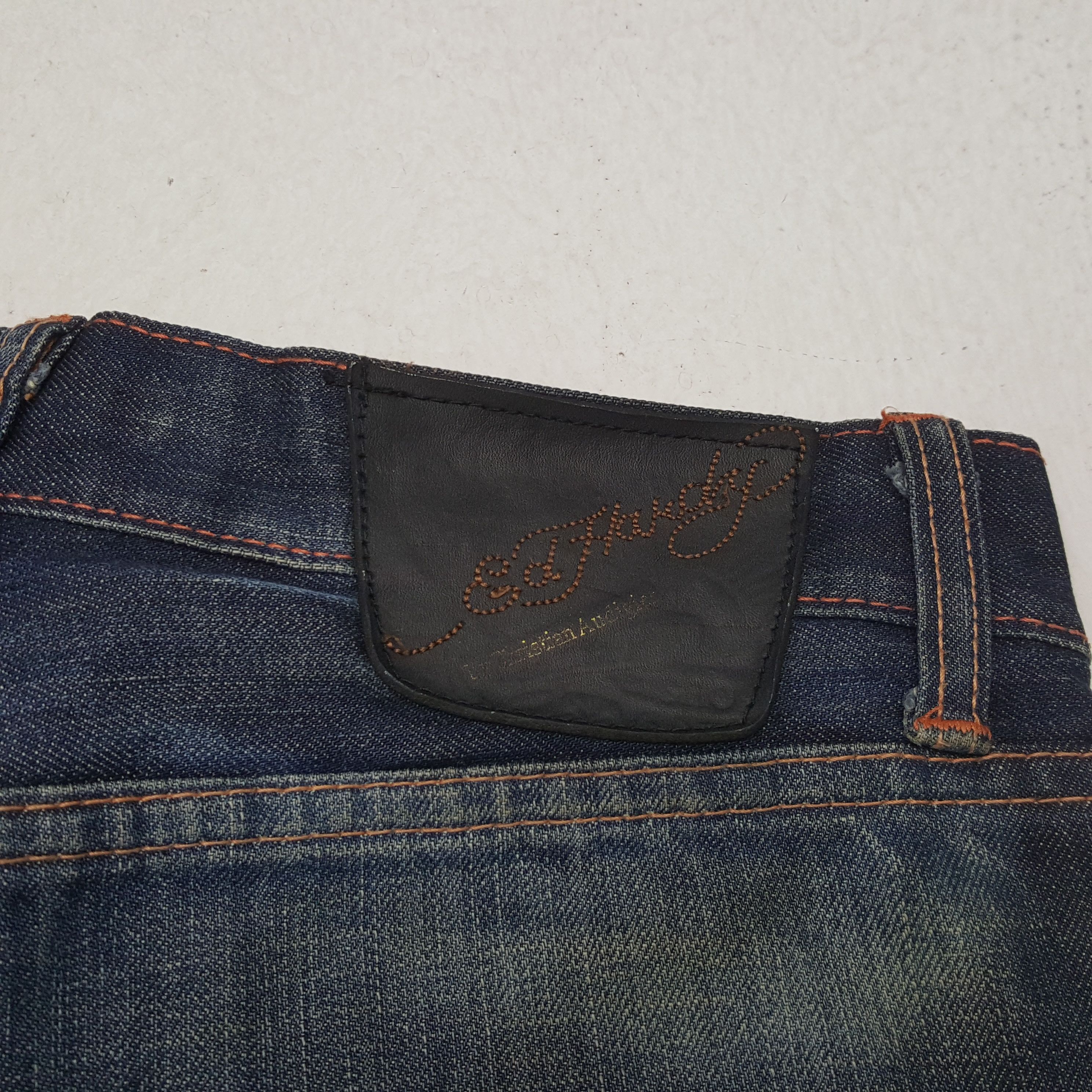 Christian Audigier × Ed Hardy × Vintage ED HARDEY Fashion Designer Brand Denim C280N23 Size US 30 / EU 46 - 13 Thumbnail