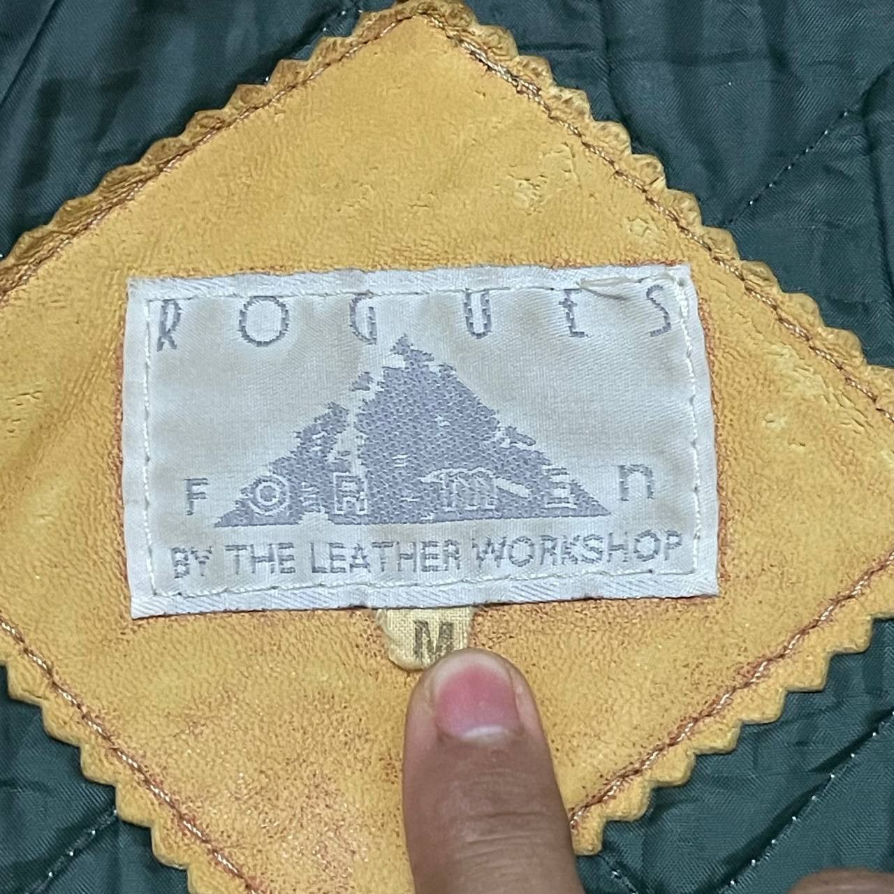 Rogue Vintage 90's Rogues for Men Wool Varsity Jacket Distress Size US M / EU 48-50 / 2 - 11 Thumbnail