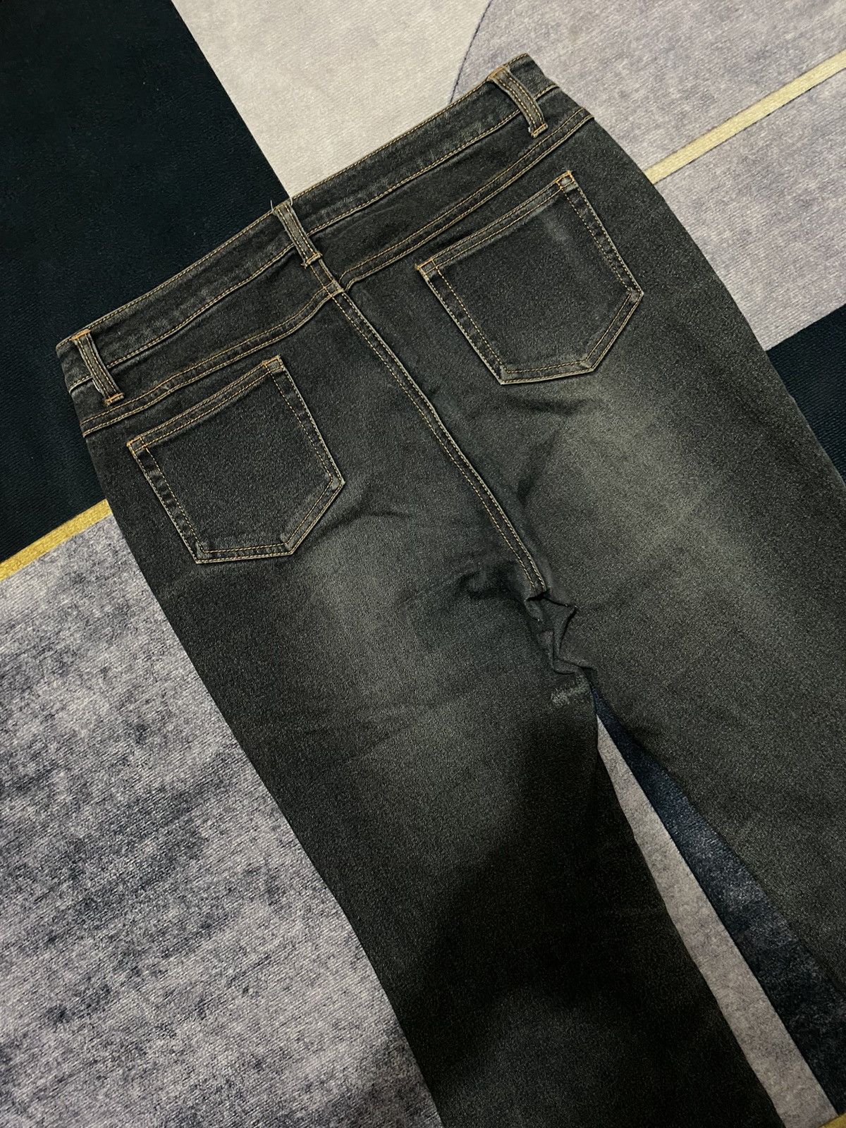 Hysteric Glamour CAROUGE BOOT CUT DENIM PANTS Size US 32 / EU 48 - 4 Thumbnail