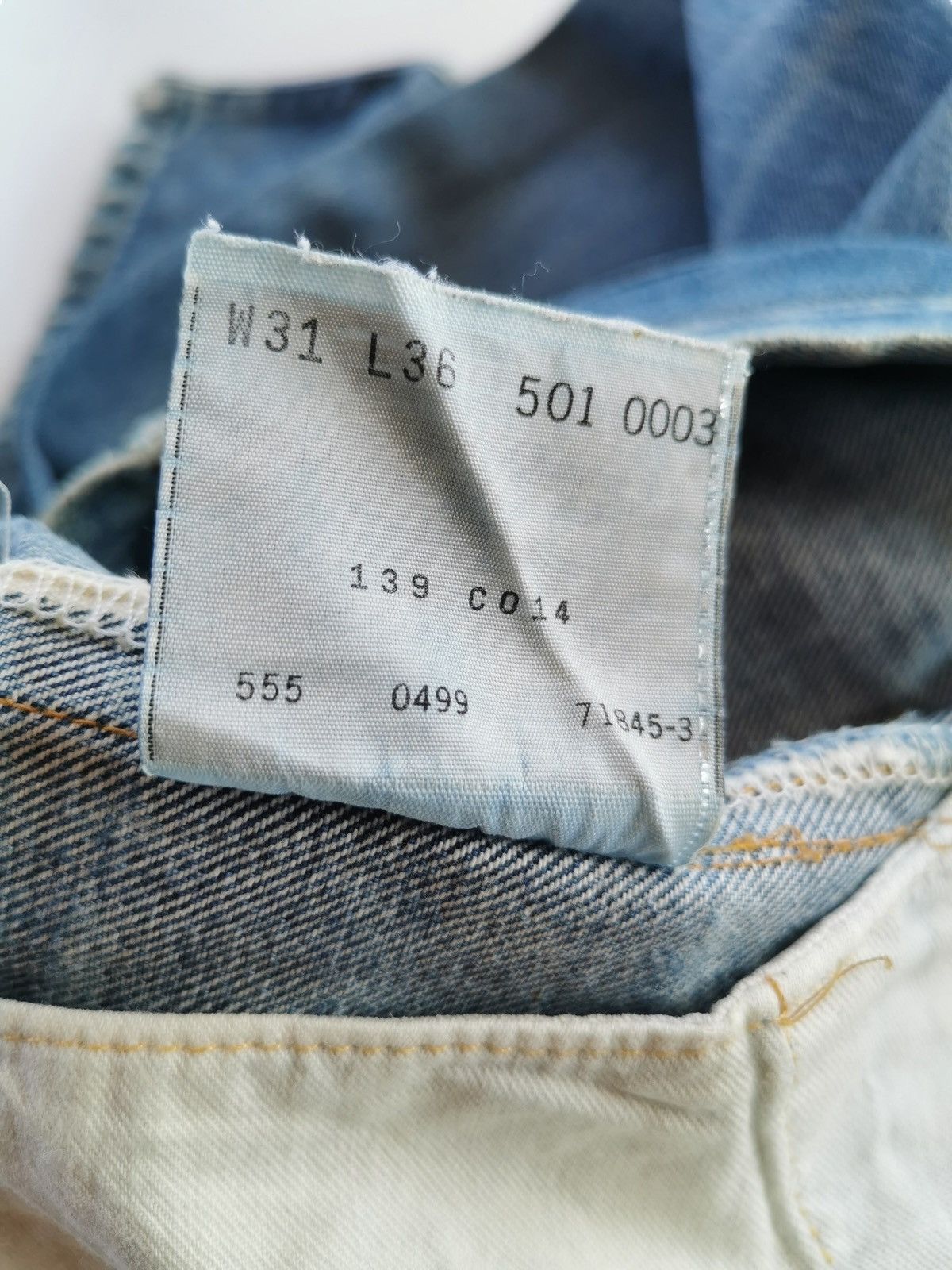 Jean × Levi's × Nirvana Levis 501xx Selvedge Style Nirvana Size US 29 - 10 Thumbnail