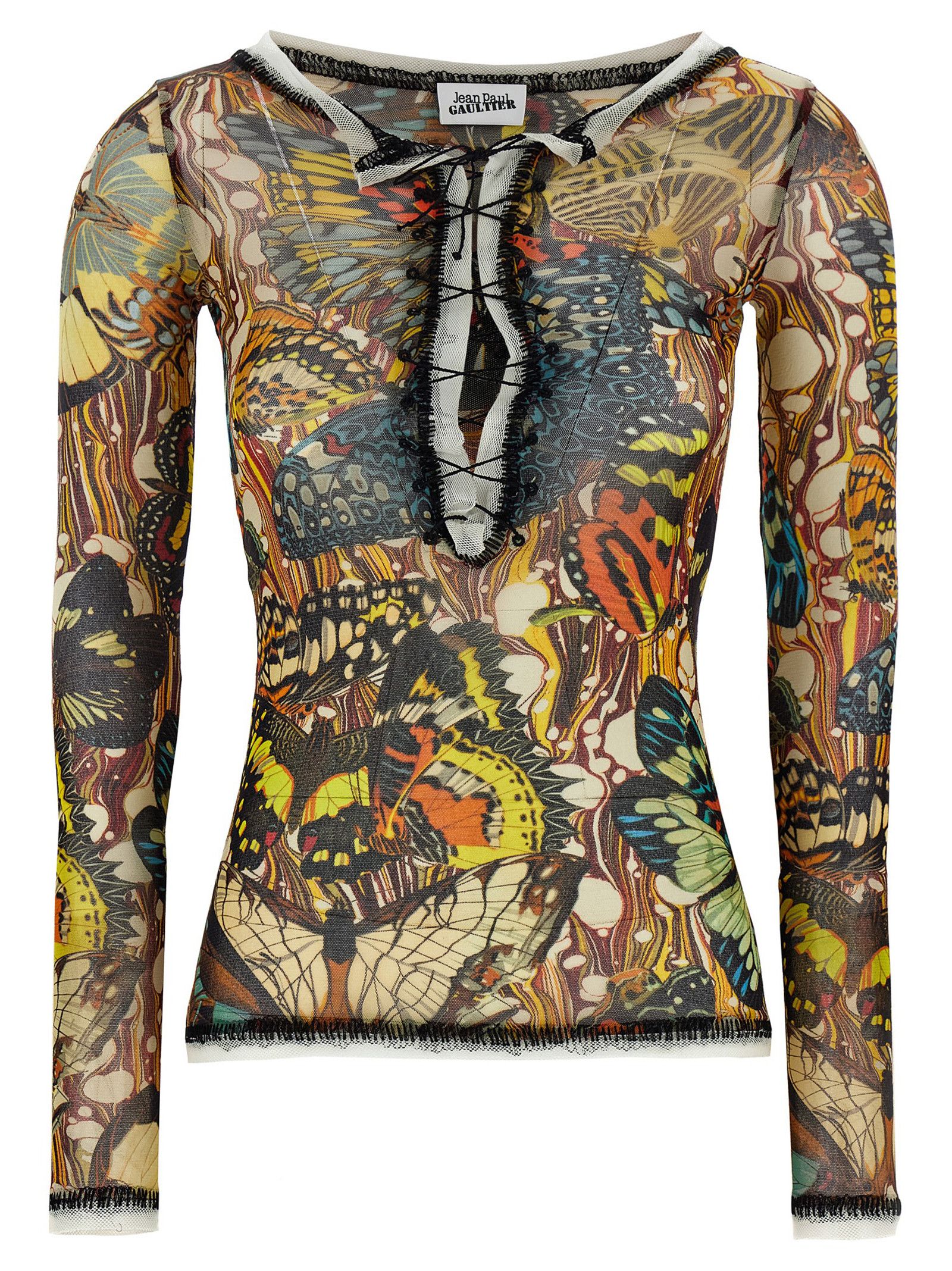 Jean Paul Gaultier 'Re-edition - The Yellow Butterfly' cardigan Size XS / US 0-2 / IT 36-38 - 1 Thumbnail