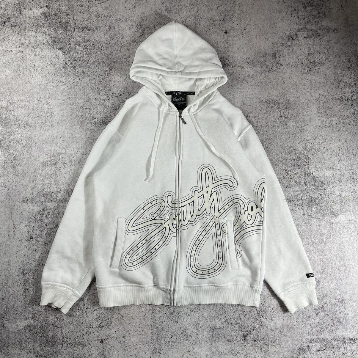 Southpole × Vintage Southpole Zip Up Hoodie Size US L / EU 52-54 / 3 - 1 Thumbnail
