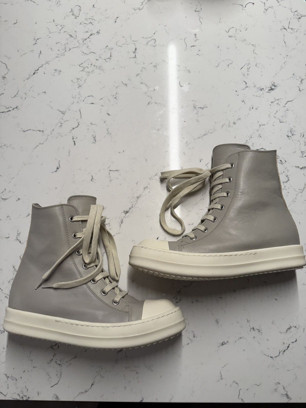 Rick Owens RICK OWENS light gray Size US 6 / IT 36 - 1 Thumbnail