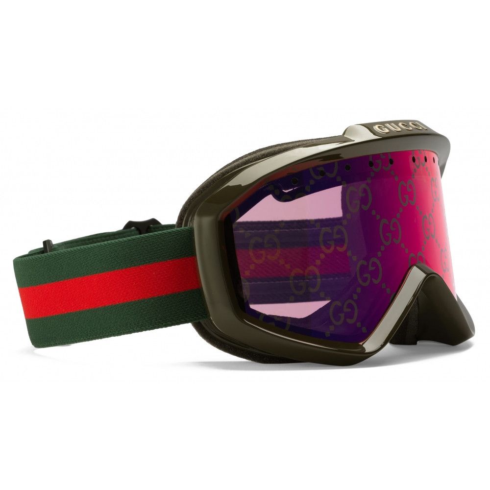 Gucci oc11z0126 Unisex Size: OS Ski Goggles In Multi Color Size ONE SIZE - 2 Thumbnail
