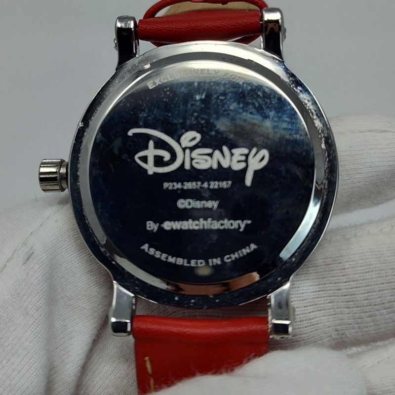 Disney Disney Minnie Mouse Red Polka Dot Watch Classic Silver-toned Size ONE SIZE - 6 Thumbnail