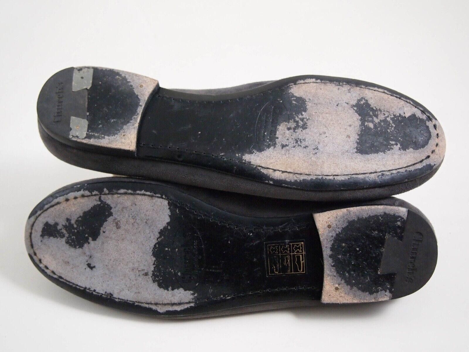 Church's Church's Fiona Flats Gray Suede Womens EU 36.5 US 6.5 Size US 6.5 / IT 36.5 - 7 Thumbnail