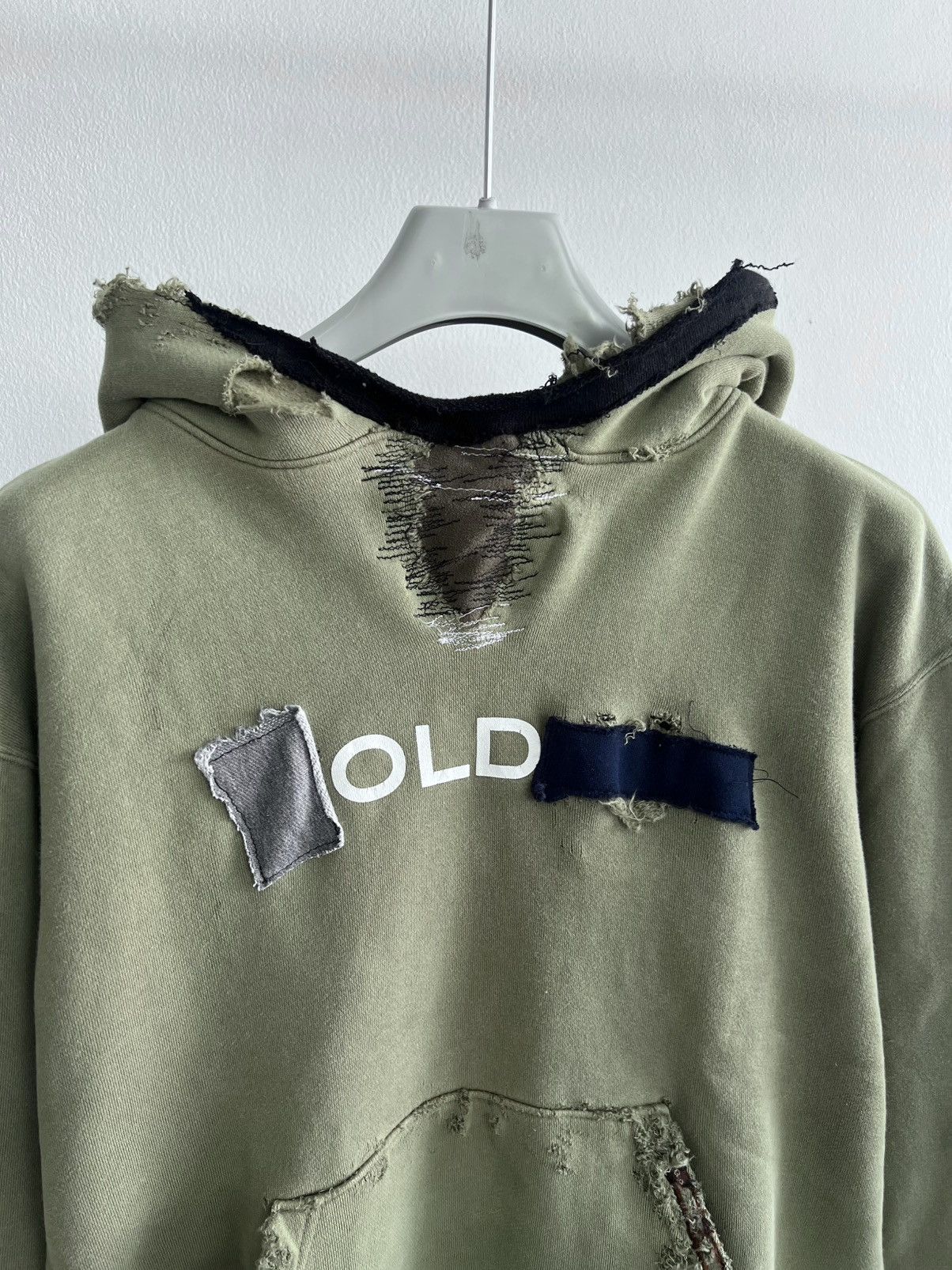 Vintage Thrashed Vintage Hoodie Distressed Grunge Size US M / EU 48-50 / 2 - 2 Thumbnail