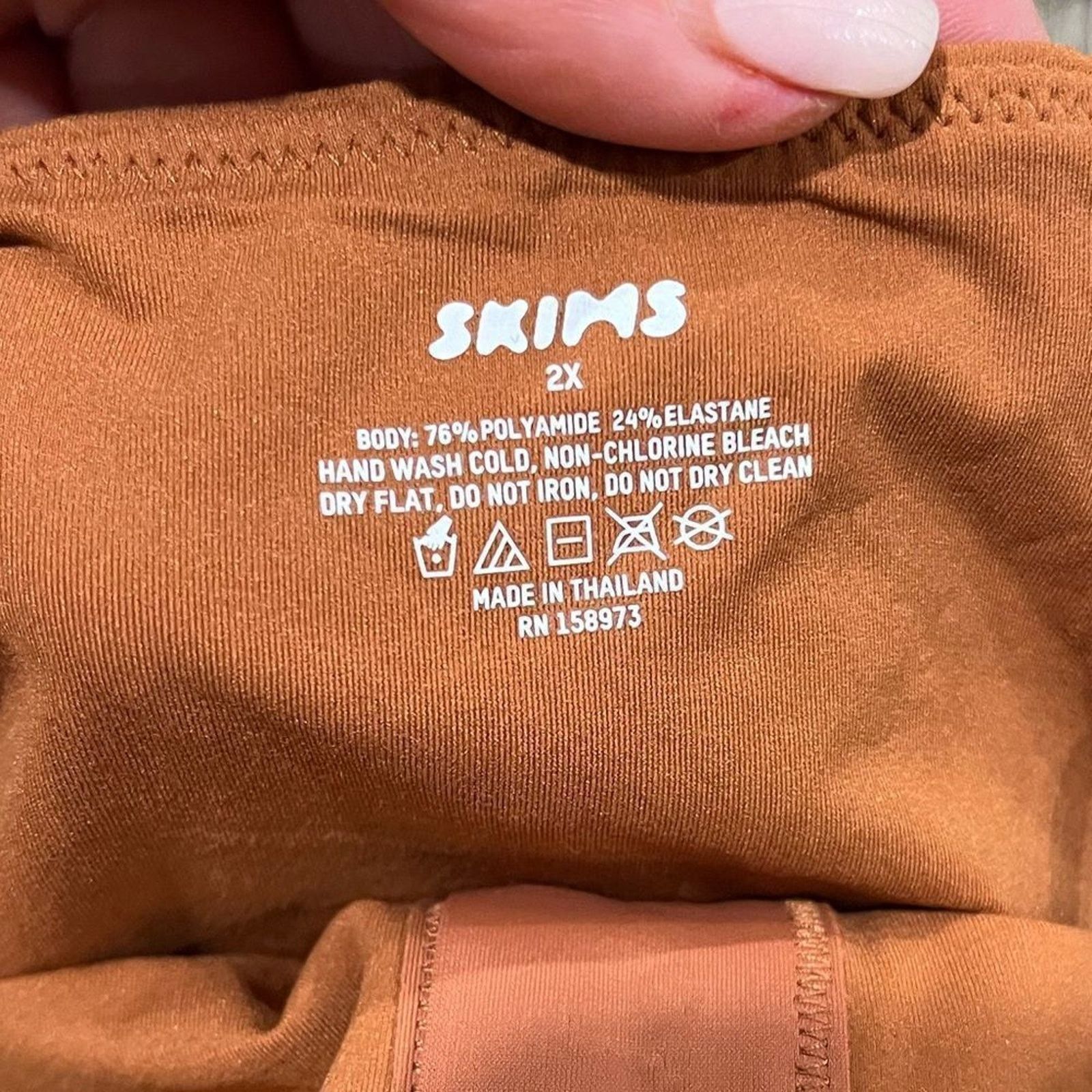 SKIMS NWT Skims Fits Everybody Adaptive Cami Crop Tank Top 2X Size XXL / US 16-18 / IT 52-54 - 3 Thumbnail