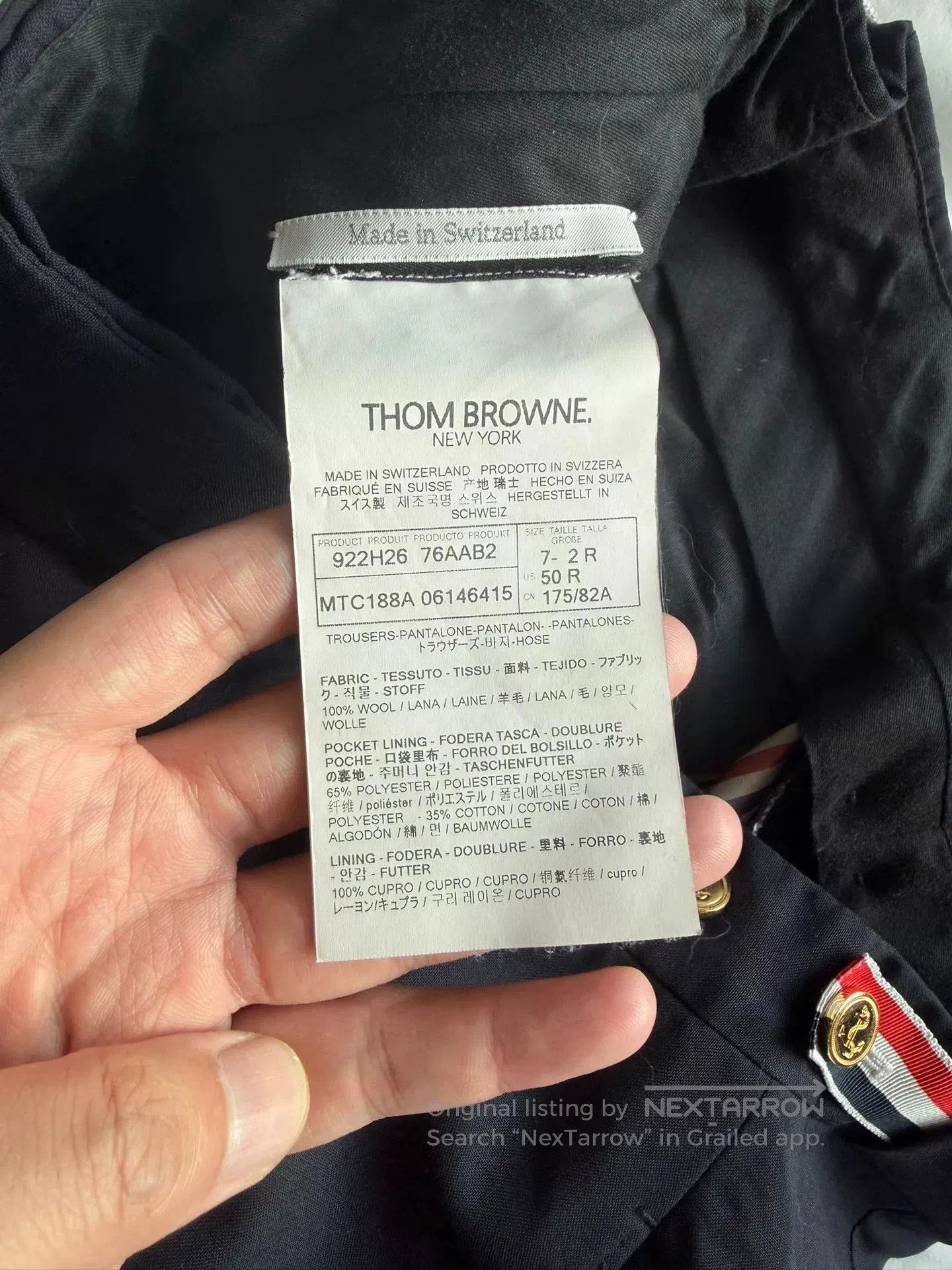 Thom Browne Thom Browne Men's Slim Fit Shorts. Size US 30 / EU 46 - 6 Thumbnail