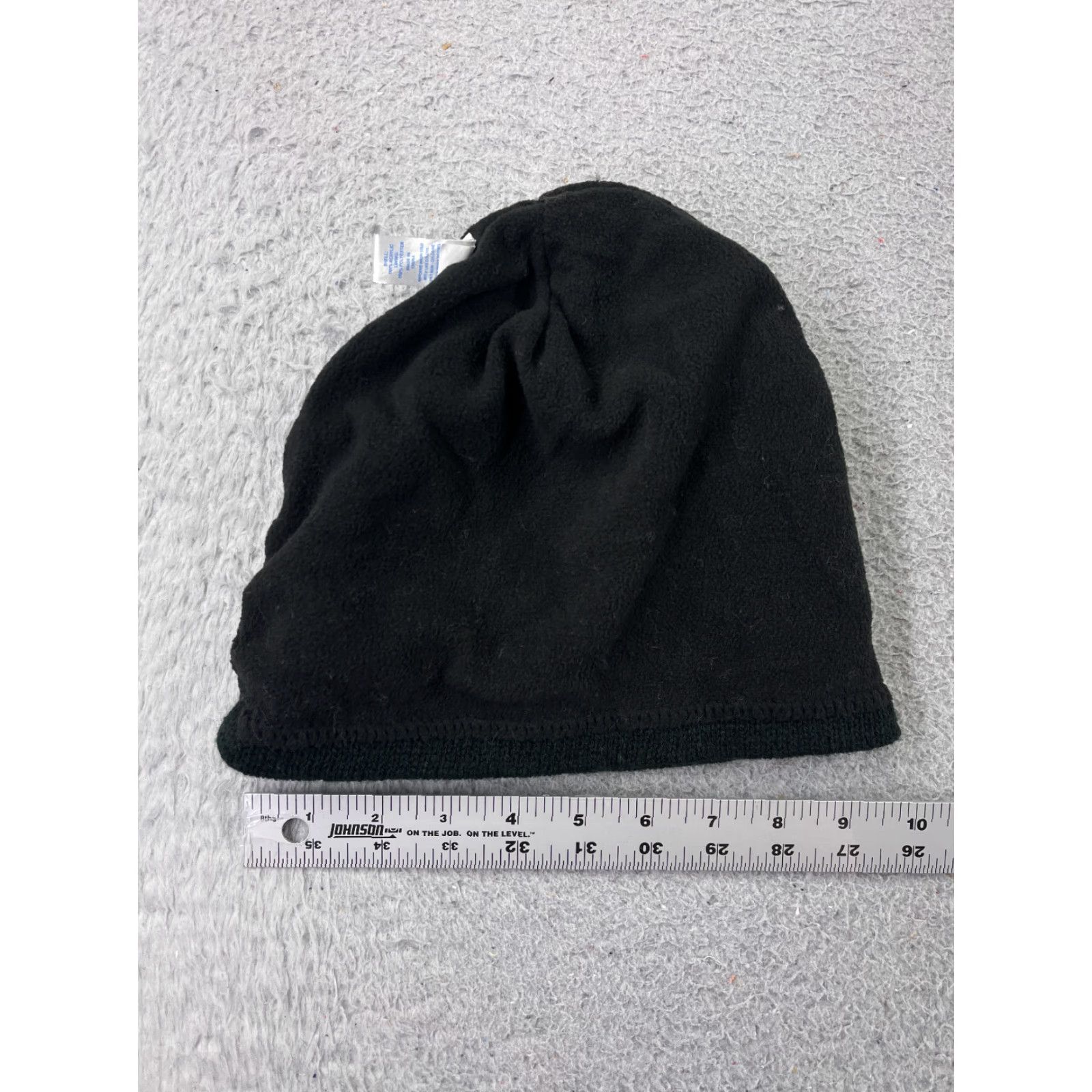 Port & Company Port & Company Flotek Beanie Toque Beanie Adult One Size Black Knit Embroidered Acrylic Poly Lined Adjustable Lined Unisex Hats Men Women Womens Mens Size ONE SIZE - 5 Thumbnail