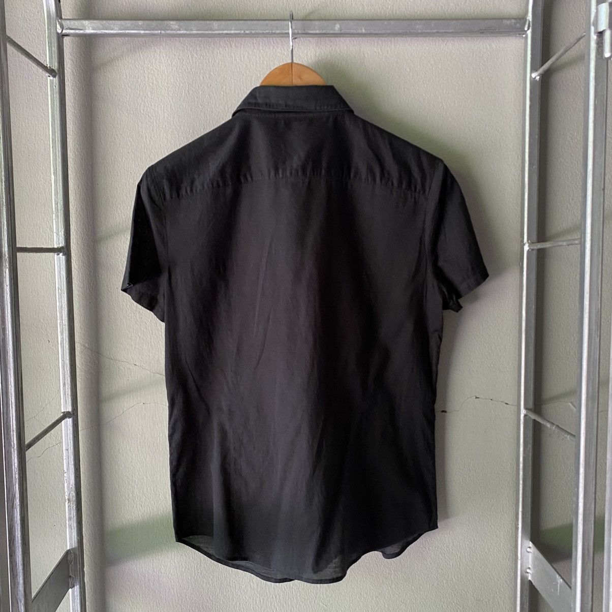 Sunao Kuwahara Sunao kuwahara Black textured shirt with mixed buttons Size M / US 6-8 / IT 42-44 - 23 Thumbnail