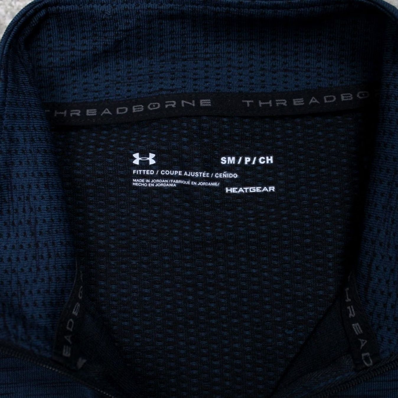 Under Armour Under Armour Threadborne Sweatshirt Mens Small Blue 1/4 Zip Pullover L/S Casual Athletic Regular Fit Polyester Blended Fabric Peak Size S Color Blue Size US S / EU 44-46 / 1 - 5 Thumbnail