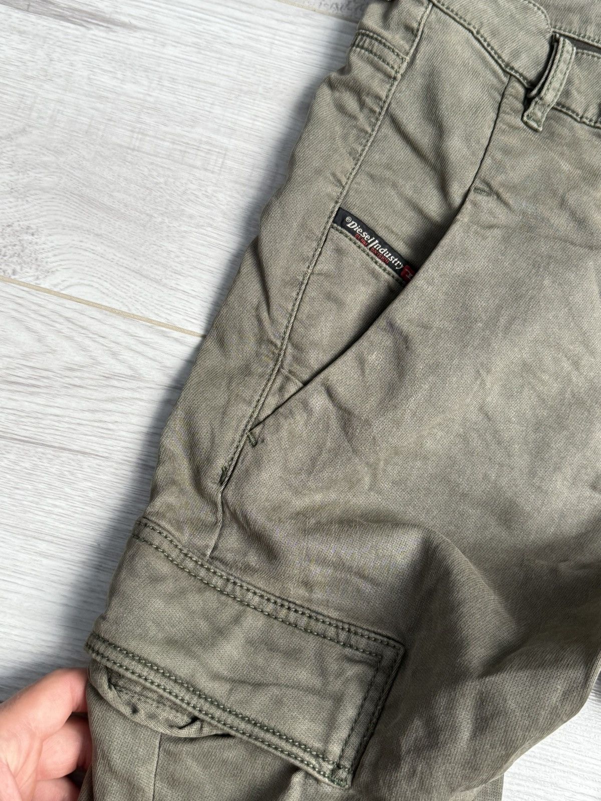 Designer × Diesel × Vintage Vintage rare diesel waxed rare pants jeans Size US 28 / EU 44 - 5 Thumbnail