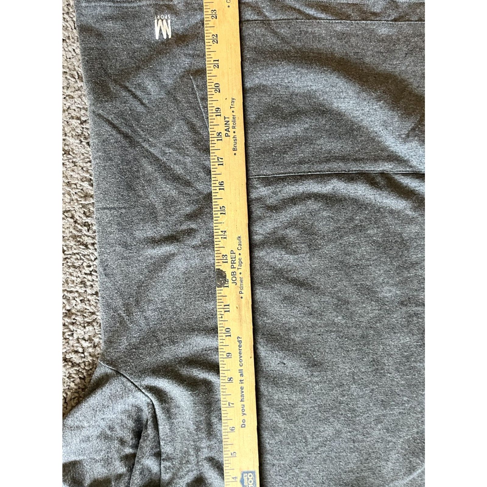 Nicole Miller NICOLE MILLER NEW YORK Active Womens Hoodie Size L Cropped Gray Thumb Holes Pullover Hooded Logo Athletic Modern City Outdoor Sports Size L / US 10 / IT 46 - 6 Thumbnail