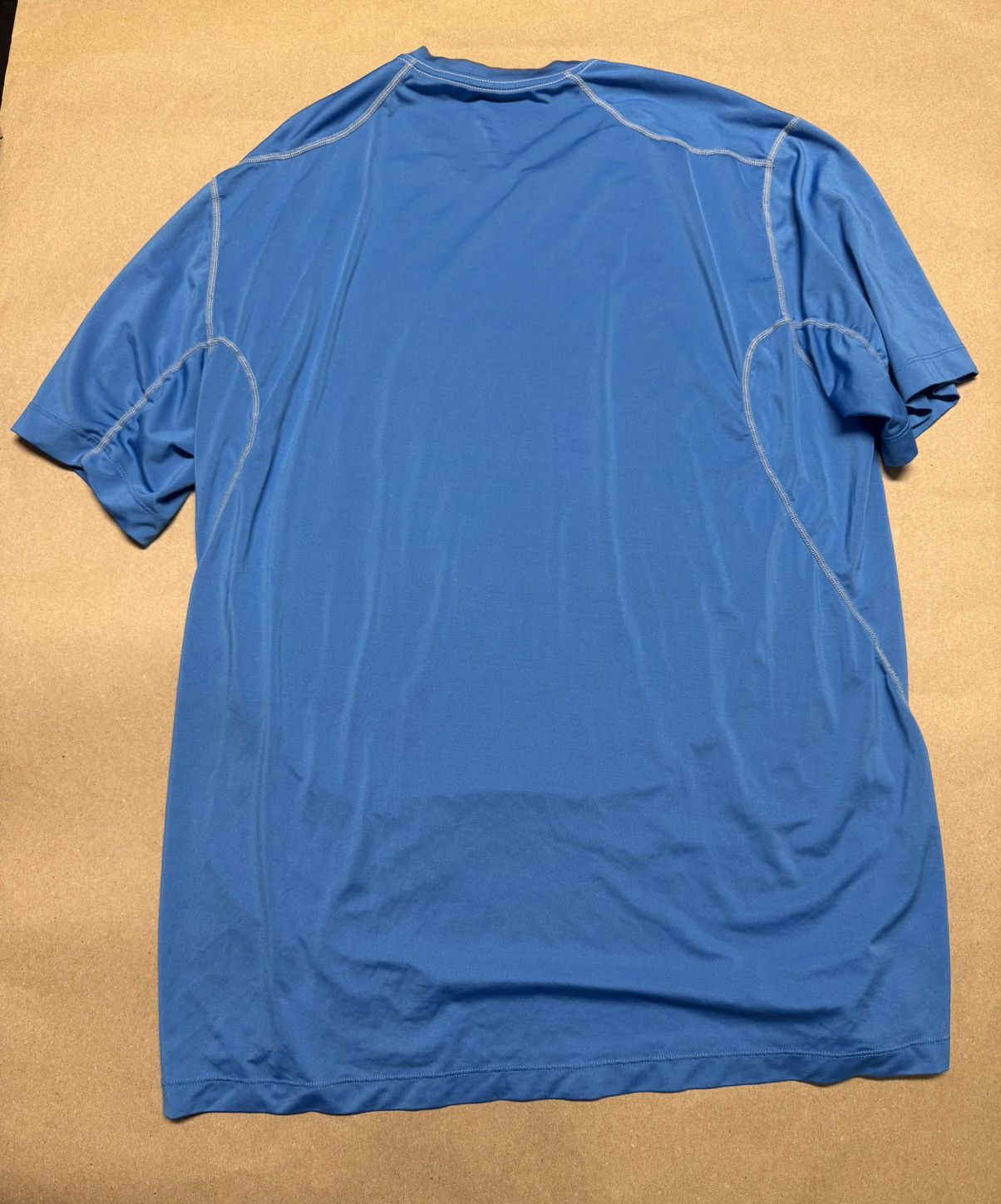 Nike Nike Drifit Pro NikeFit Fitted Blue workout Shirt XL! Size US XL / EU 56 / 4 - 2 Thumbnail