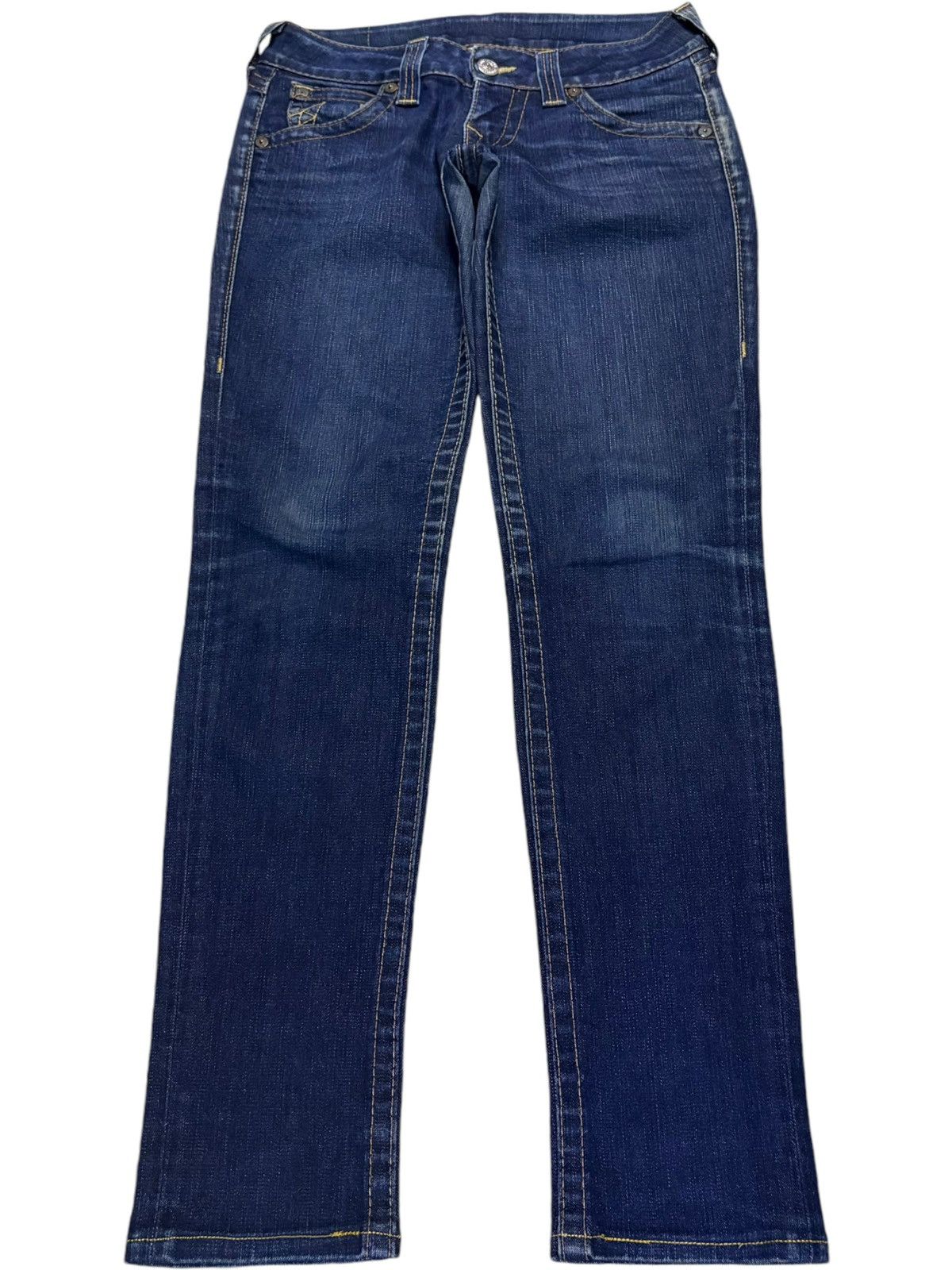True Religion Vintage True Religion Blue Wash Skinny Fit Jeans Size 30" / US 8 / IT 44 - 1 Thumbnail